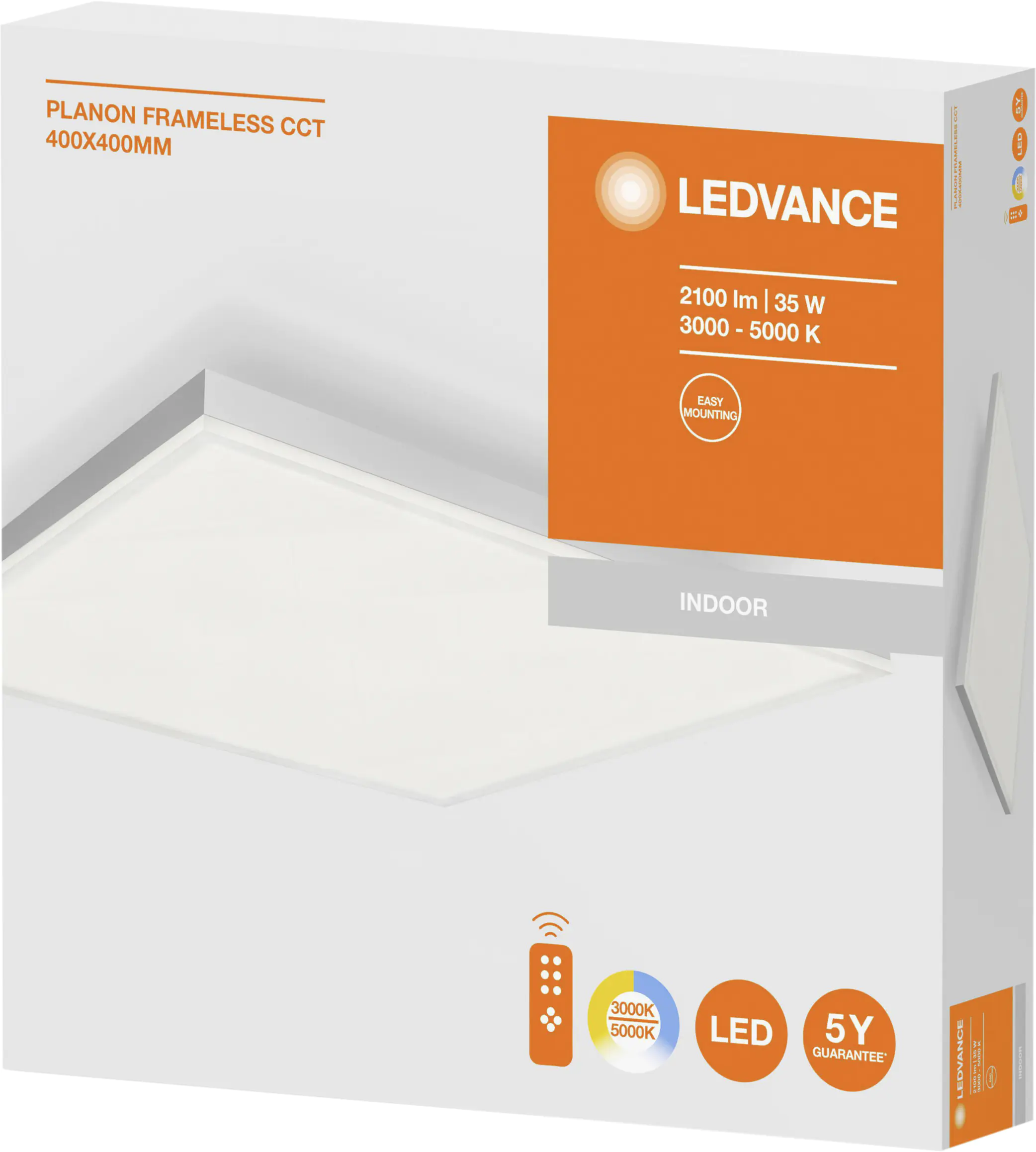 Ledvance LED Deckenleuchte Planon Frameless weiß 40x40 cm Ledvance LED Deckenleuchte Planon Frameless weiß 40x40 cm