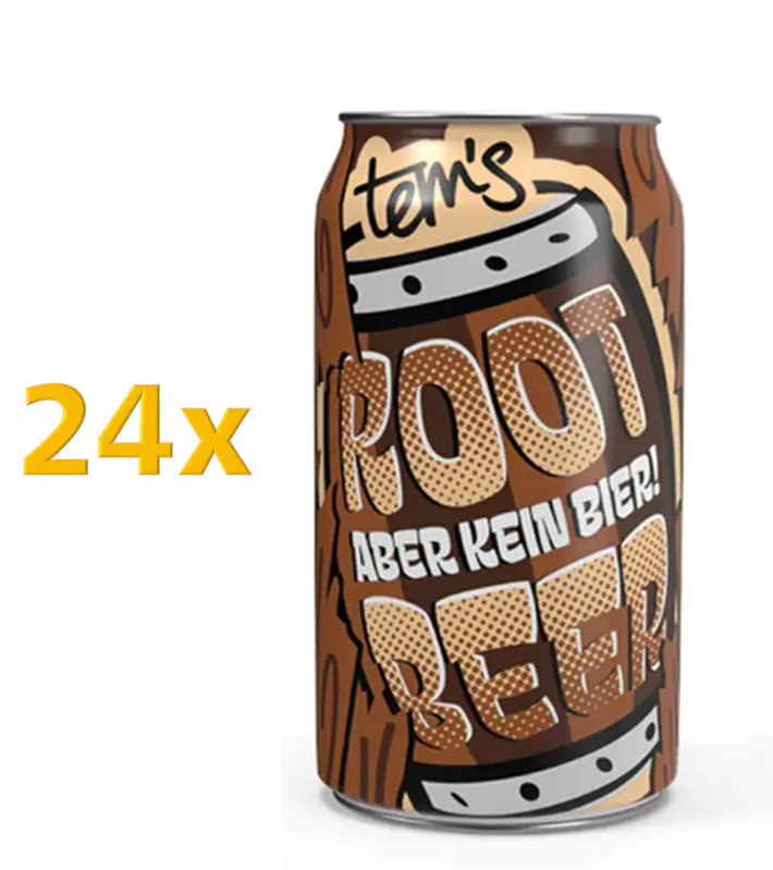 Tem`s Root Beer 24x 330 ml 