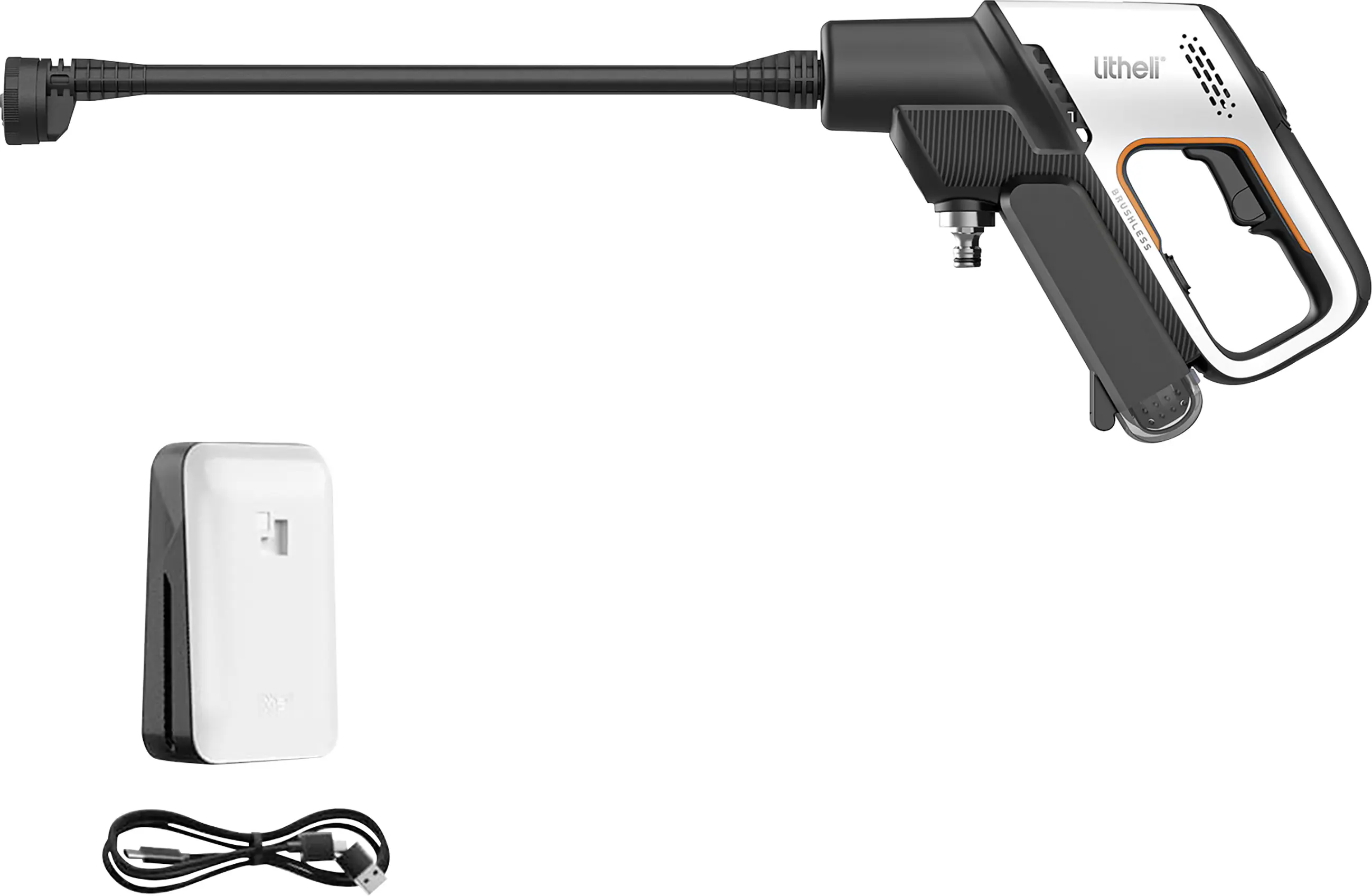 Litheli Akku-Mitteldruckreiniger EPT160008 inkl. Akku 4.0 Ah