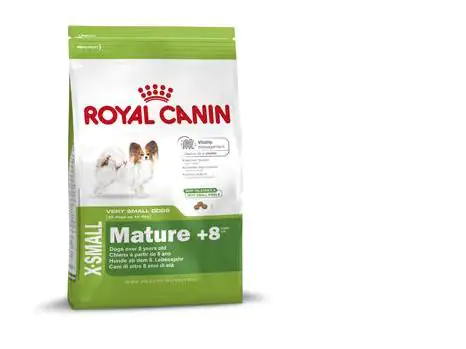Royal Canin X-Small Adult 8+ Trockenfutter für ältere sehr kleine Hunde 0,5 kg