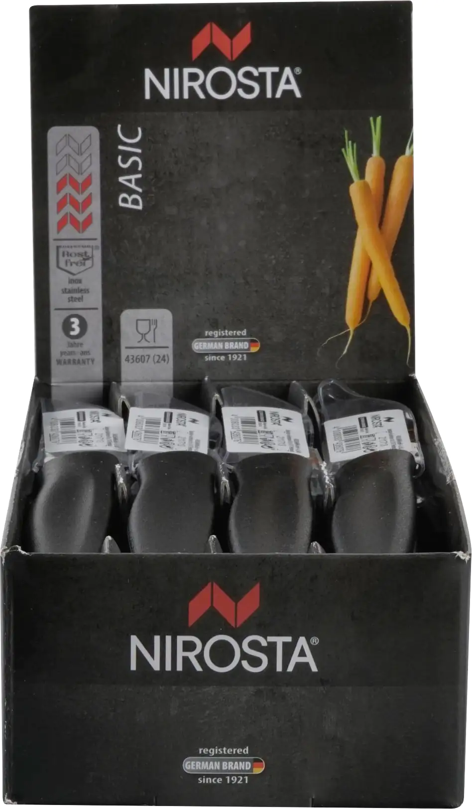 Fackelmann Gemüsemesser Nirosta 17 cm Fackelmann Gemüsemesser Nirosta 17 cm