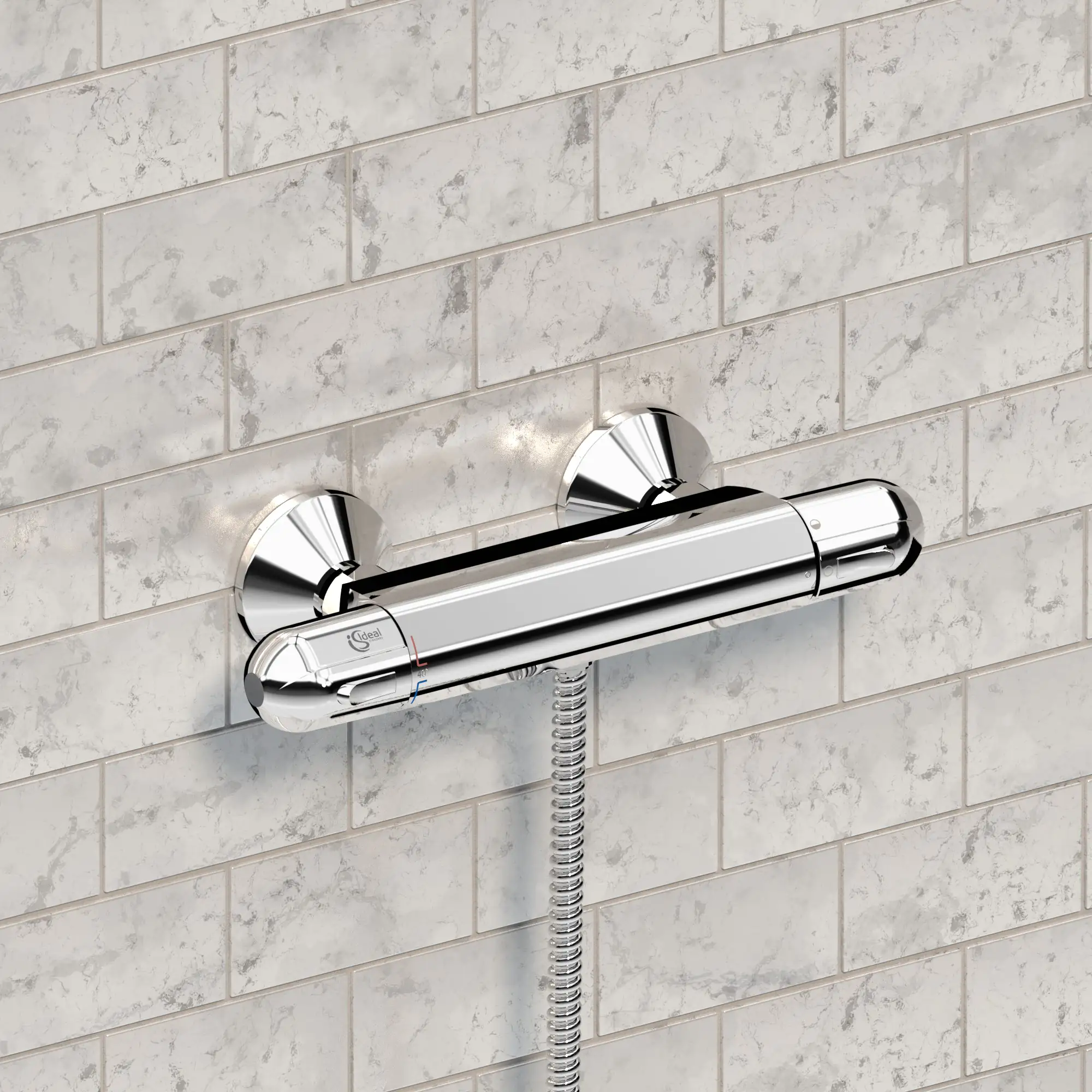 Ideal Standard Brausethermostat Idrotherm verchromt