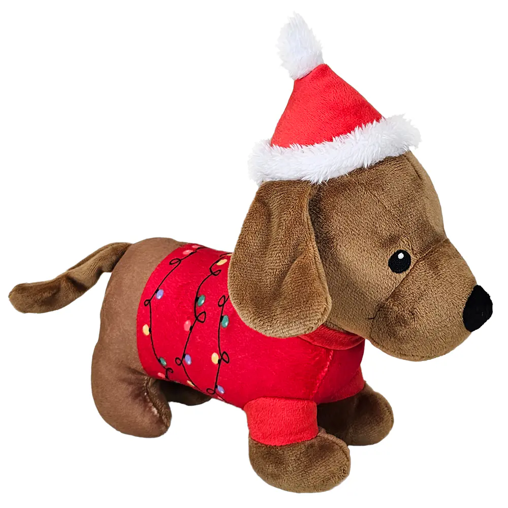 Nobby Xmas Hundespielzeug Plüsch Hund 27 cm