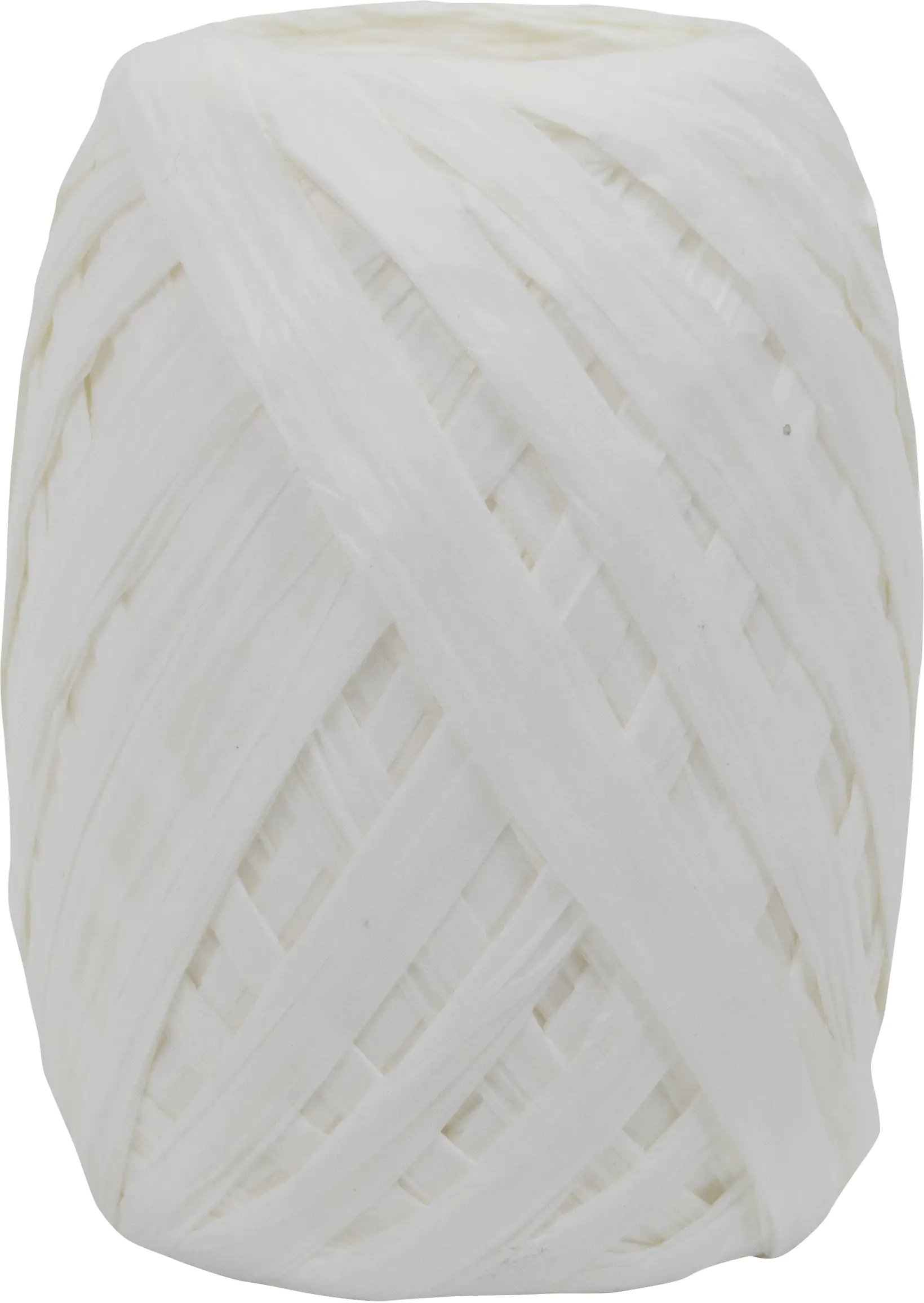 Braun & Company Geschenkband Raffia Ei weiß 30 m