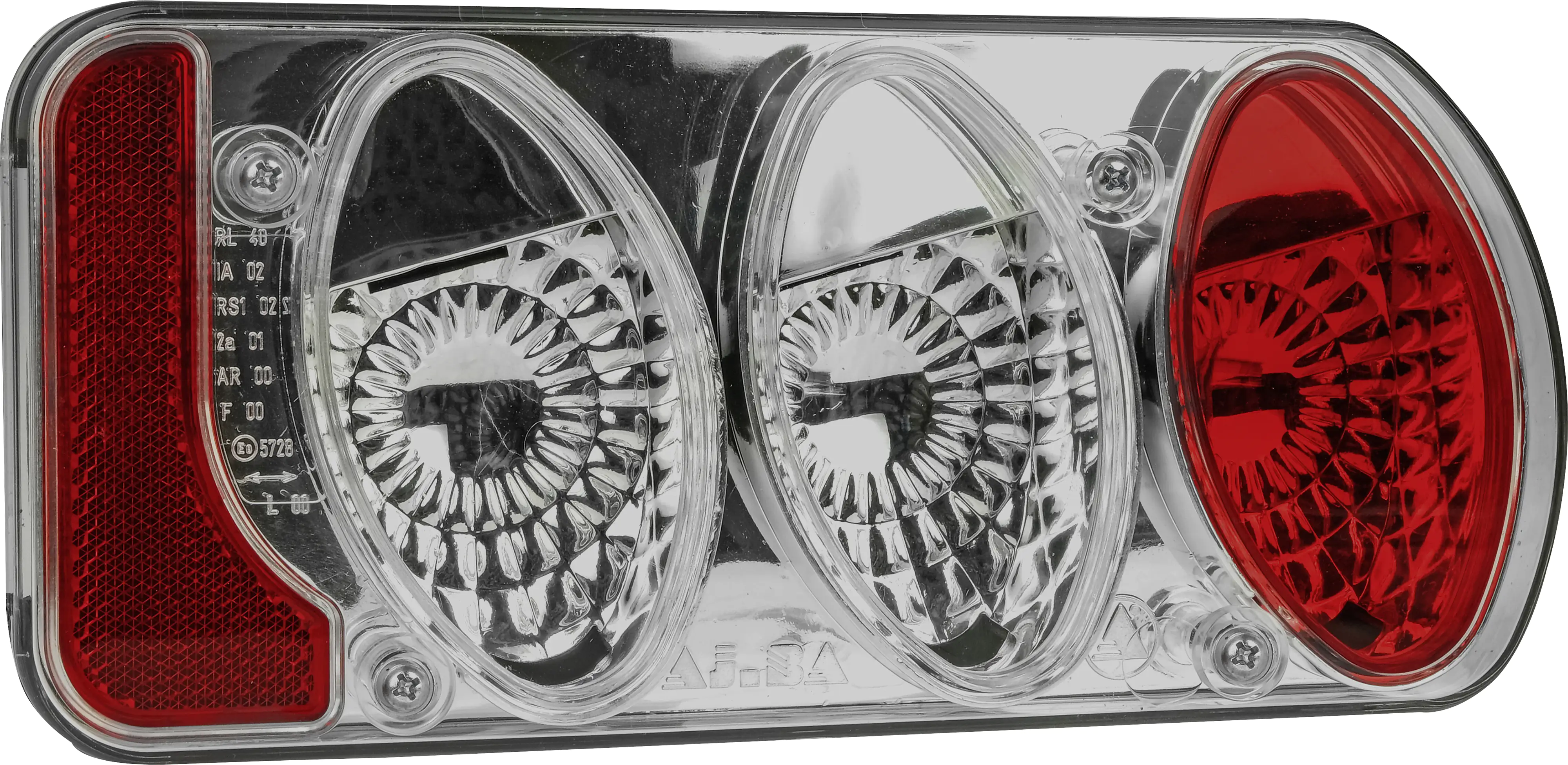 LAS Rückleuchte universal 11502 Rauchglas rechts