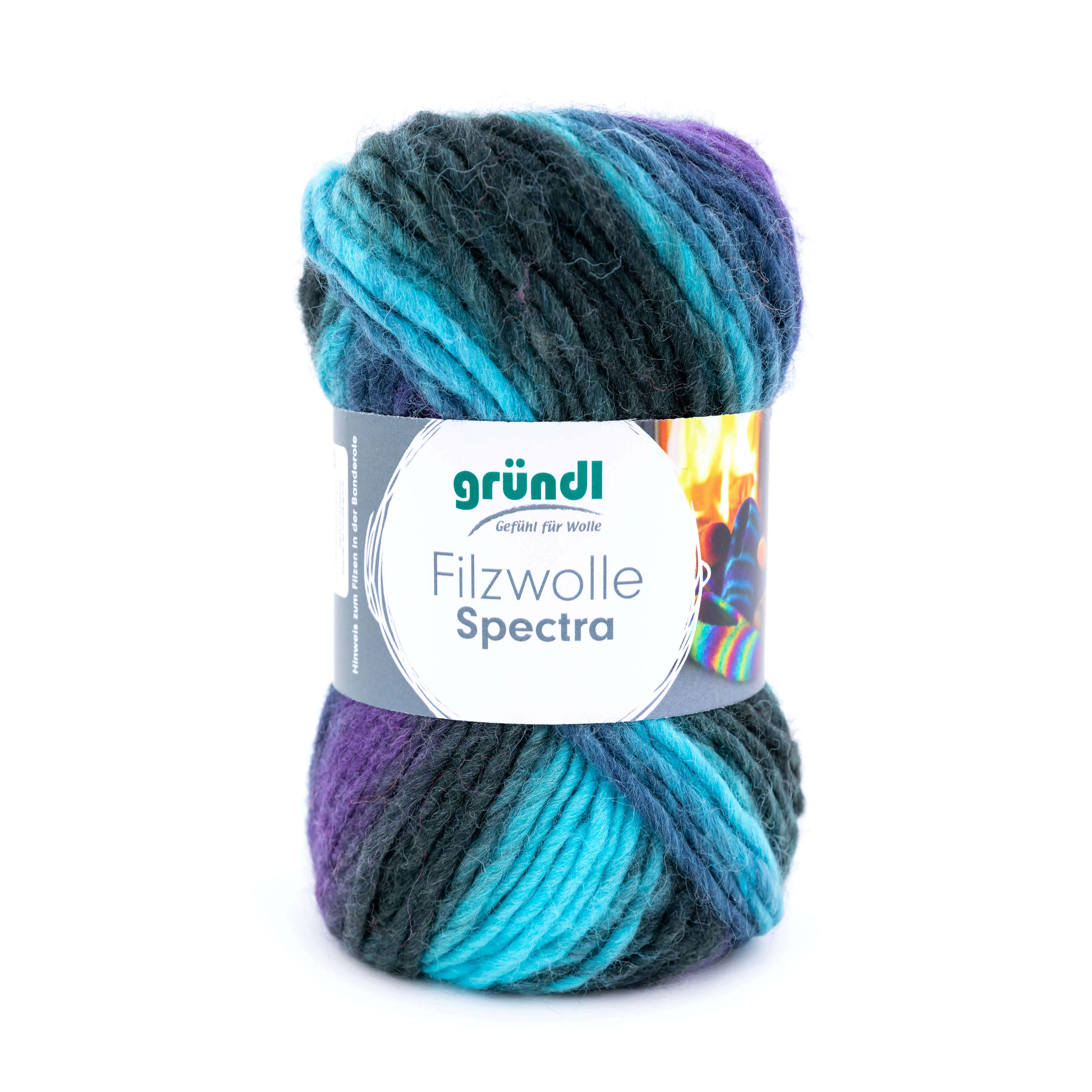 Gründl Filzwolle Spectra 100 g ocean multicolor