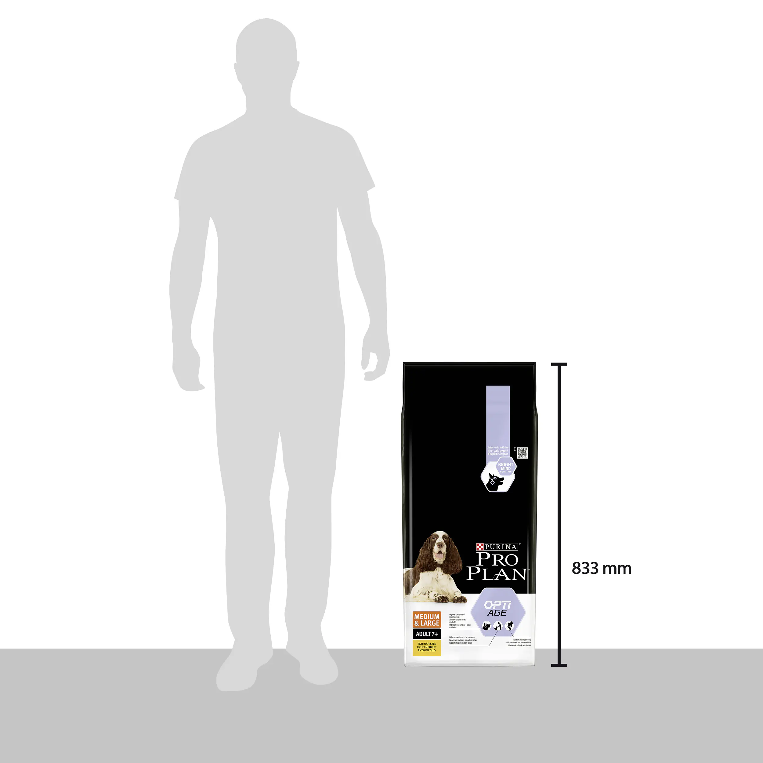 Purina PRO PLAN Dog Medium & Large Adult 7+ Huhn trocken 14 kg