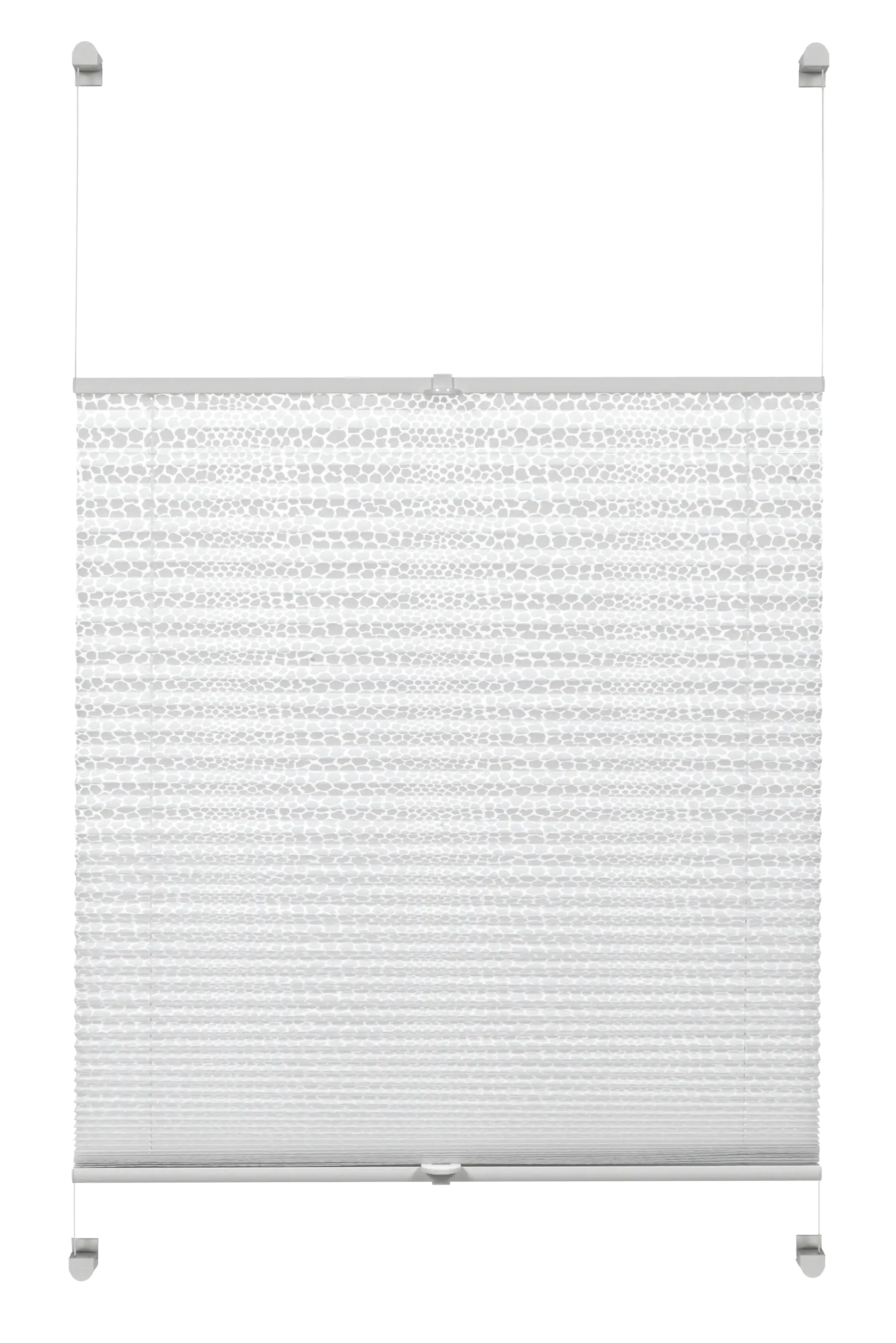 4003018318088 Gardinia EasyFix Plissee Ausbrenner weiß, 90 x 130 cm