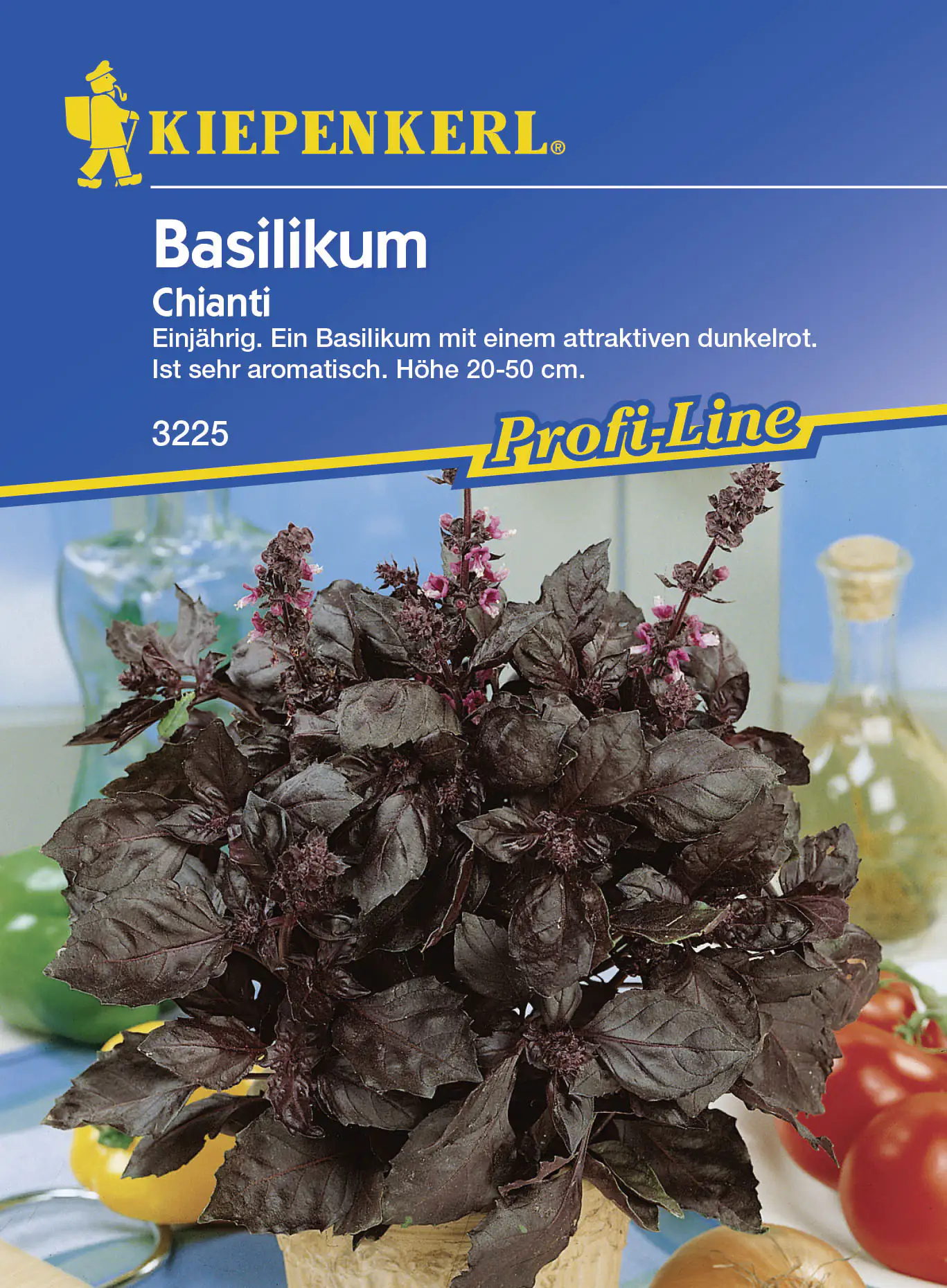 Kiepenkerl Basilikum Chianti Ocimum basilicum, Inhalt ca. 150 Pflanzen
