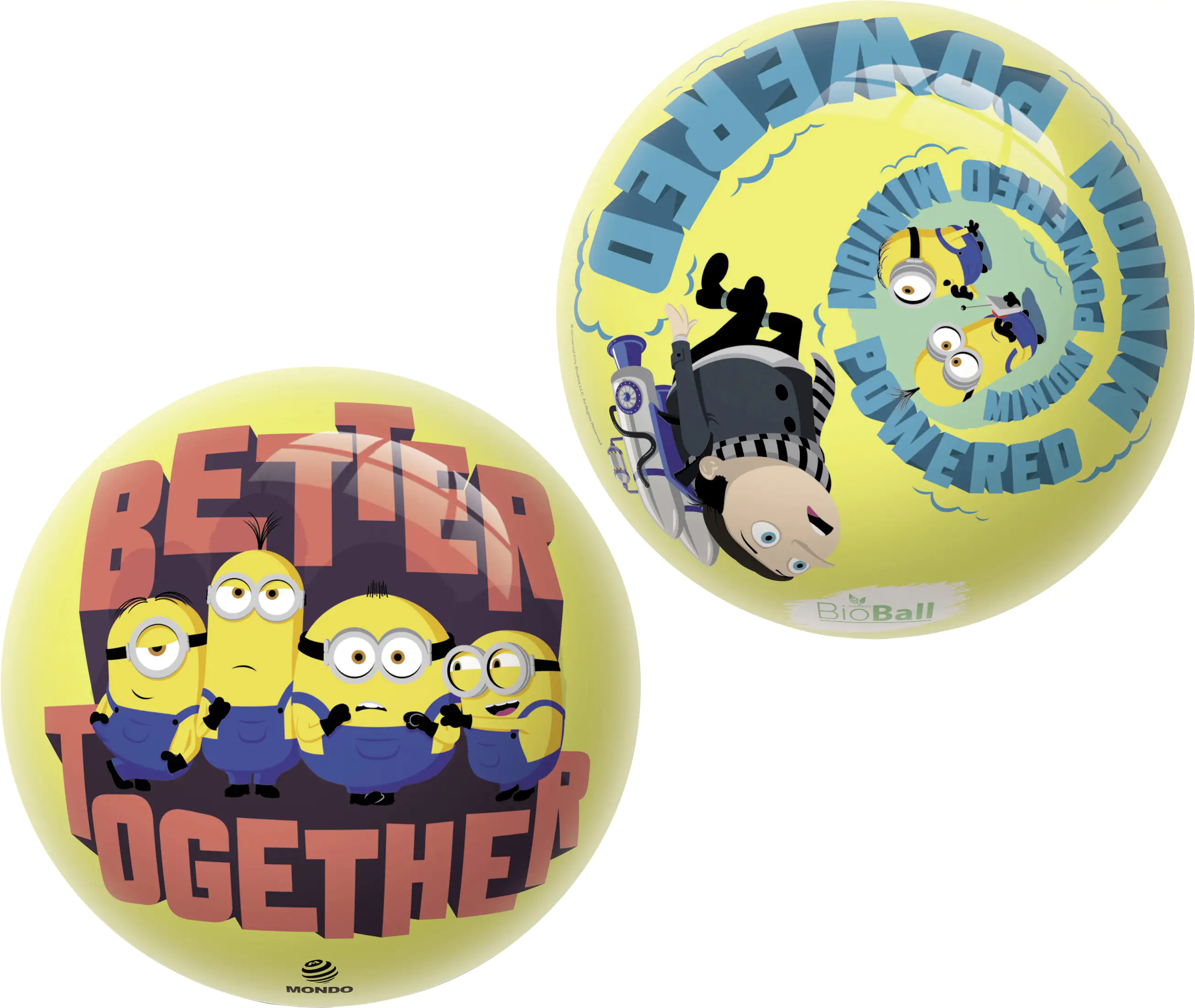 Minions Ball  Ø ca. 23 cm aufgepumpt  Minions Ball  Ø ca. 23 cm aufgepumpt