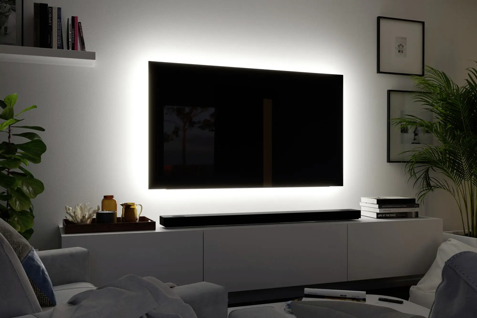 Paulmann MaxLED 250 LED Stripe TV Comfort Basisset 55 Zoll