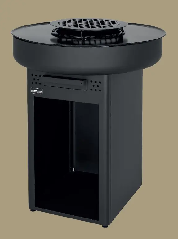 Primaster Holzkohlegrill Brooksdale Grillfläche: Ø 80 cm