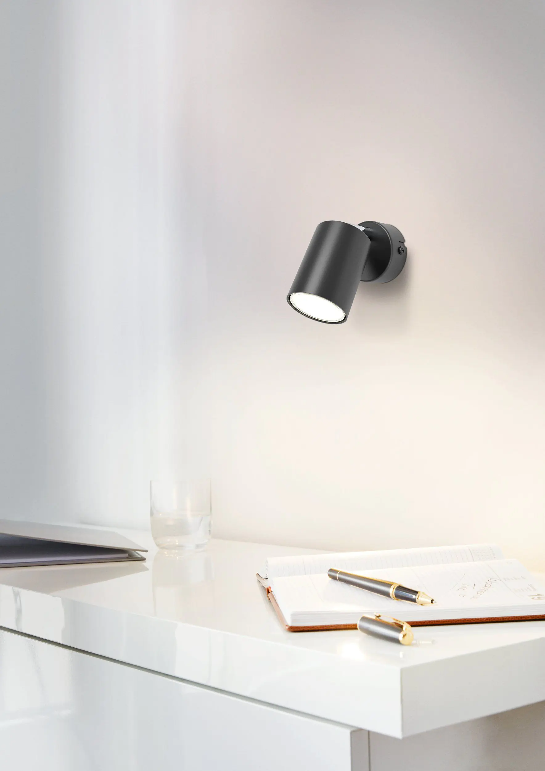 Eglo Wandleuchte Reciso-E schwarz