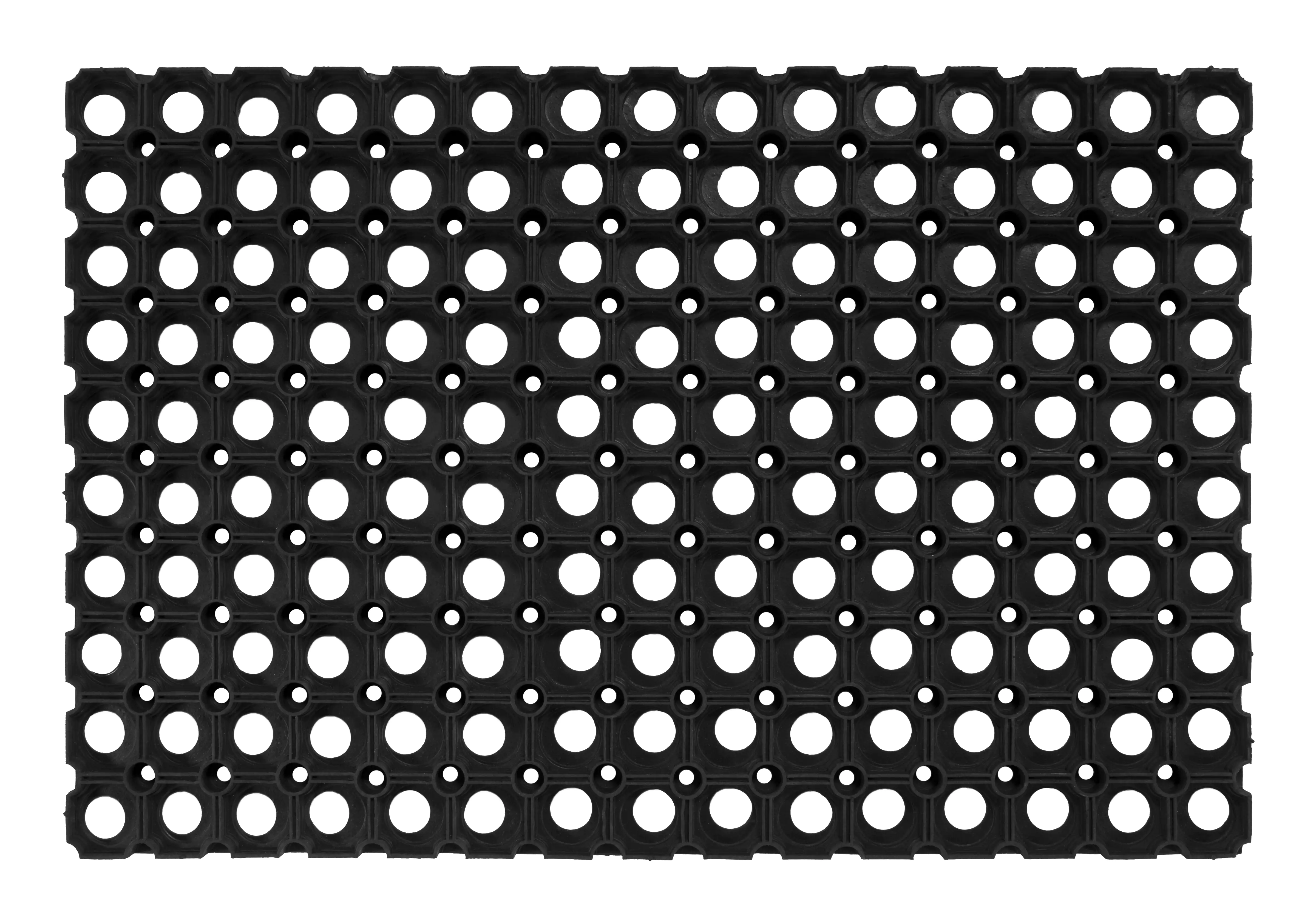 4002398897428_1 Ringgummimatte schwarz, 40 x 60 cm