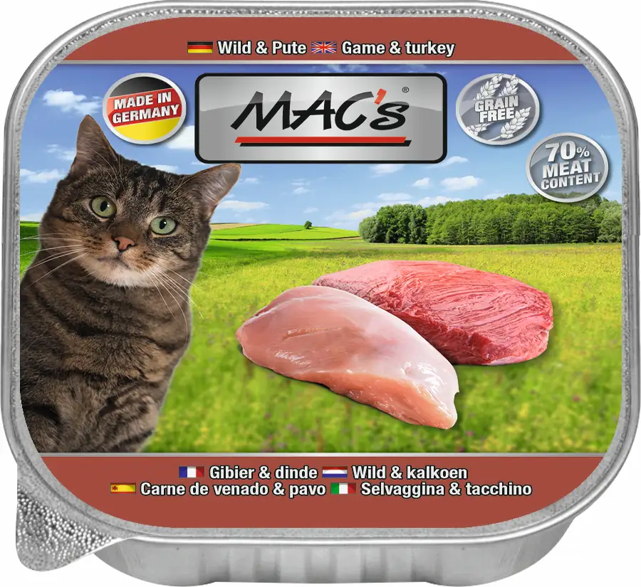 4027245005085 Macs Cat Wild & Pute 100 g