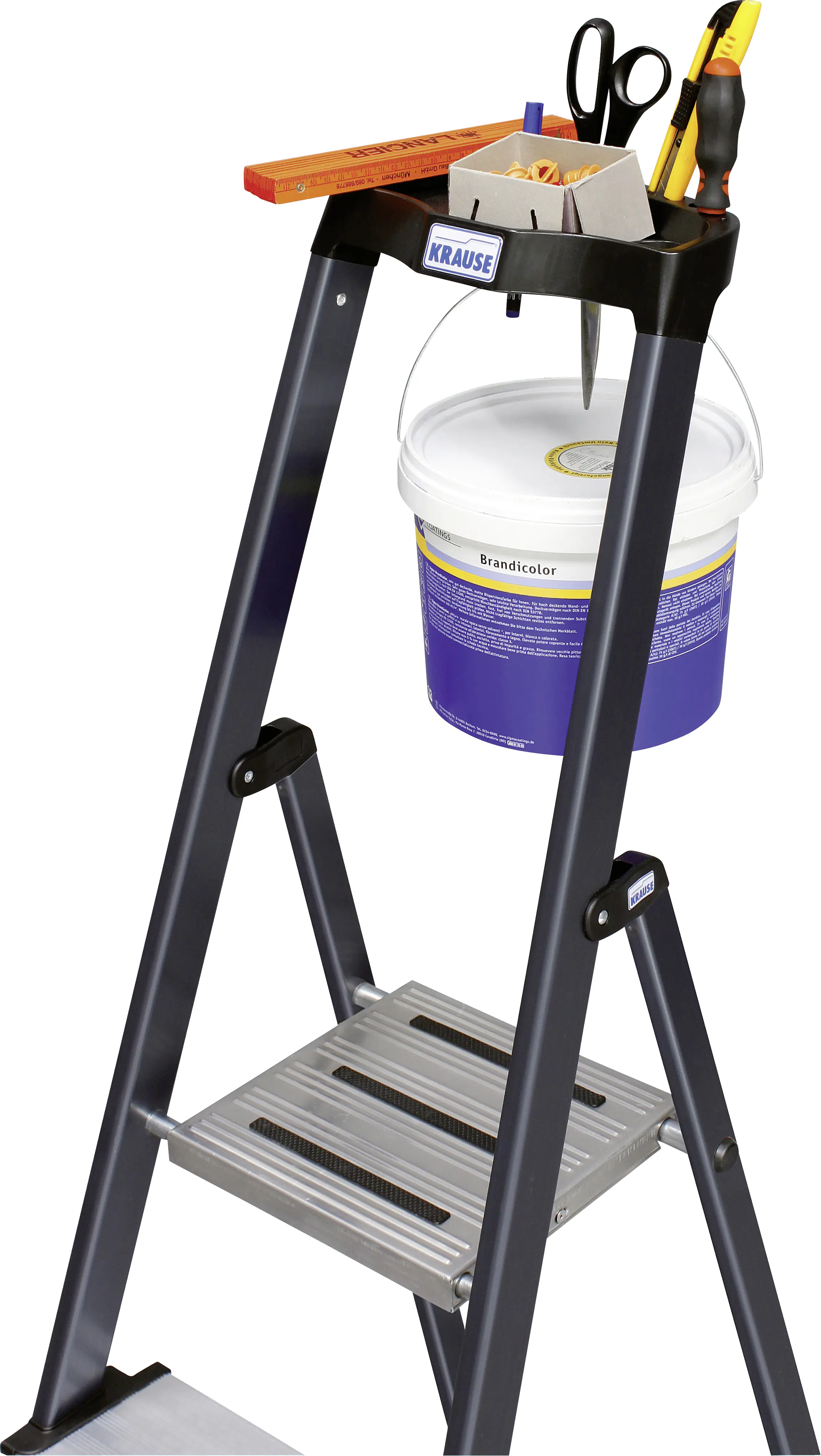 Krause Aluminium-Stehleiter MONTO Securo 2,85 m