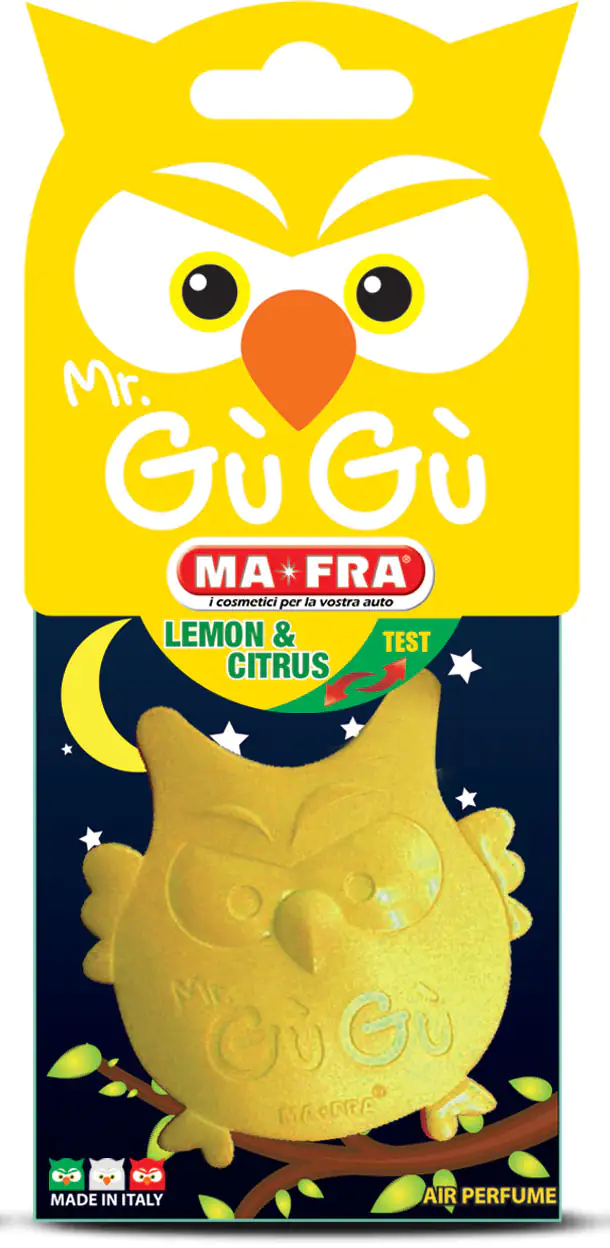 8005553016272 Mafra Lufterfrischer Mr. GùGù Zitrus