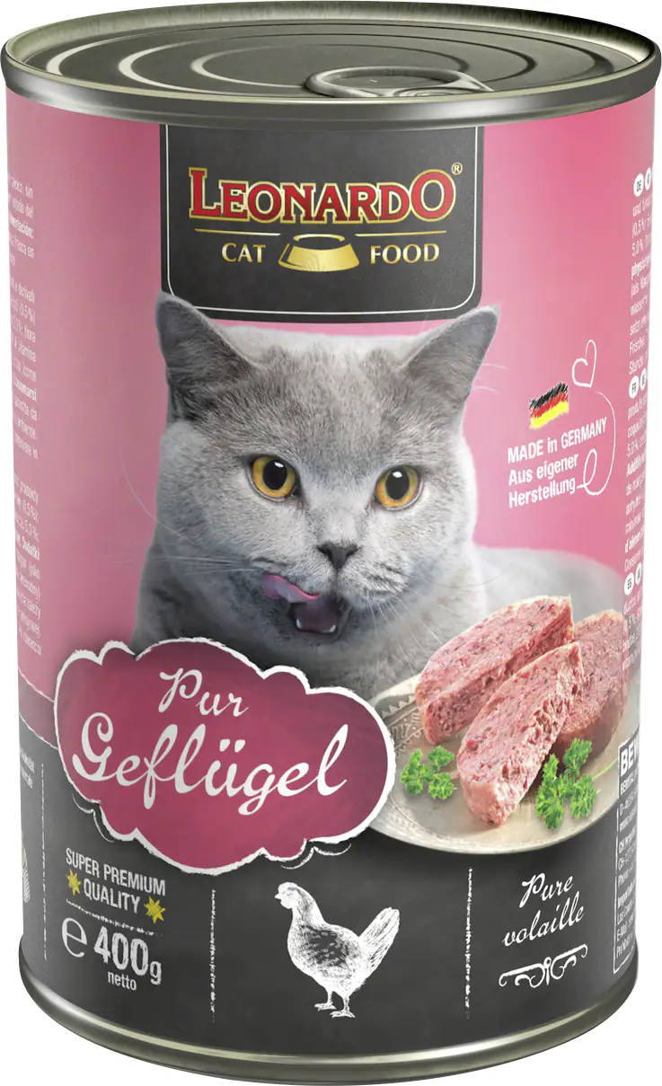 Leonardo Geflügel pur 400 g