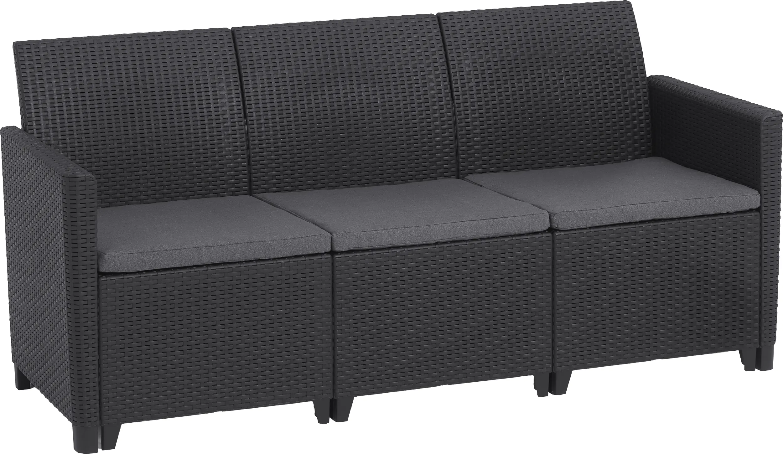 Keter Gartenmöbel-Set Marie Kunststoff in Rattan-Optik