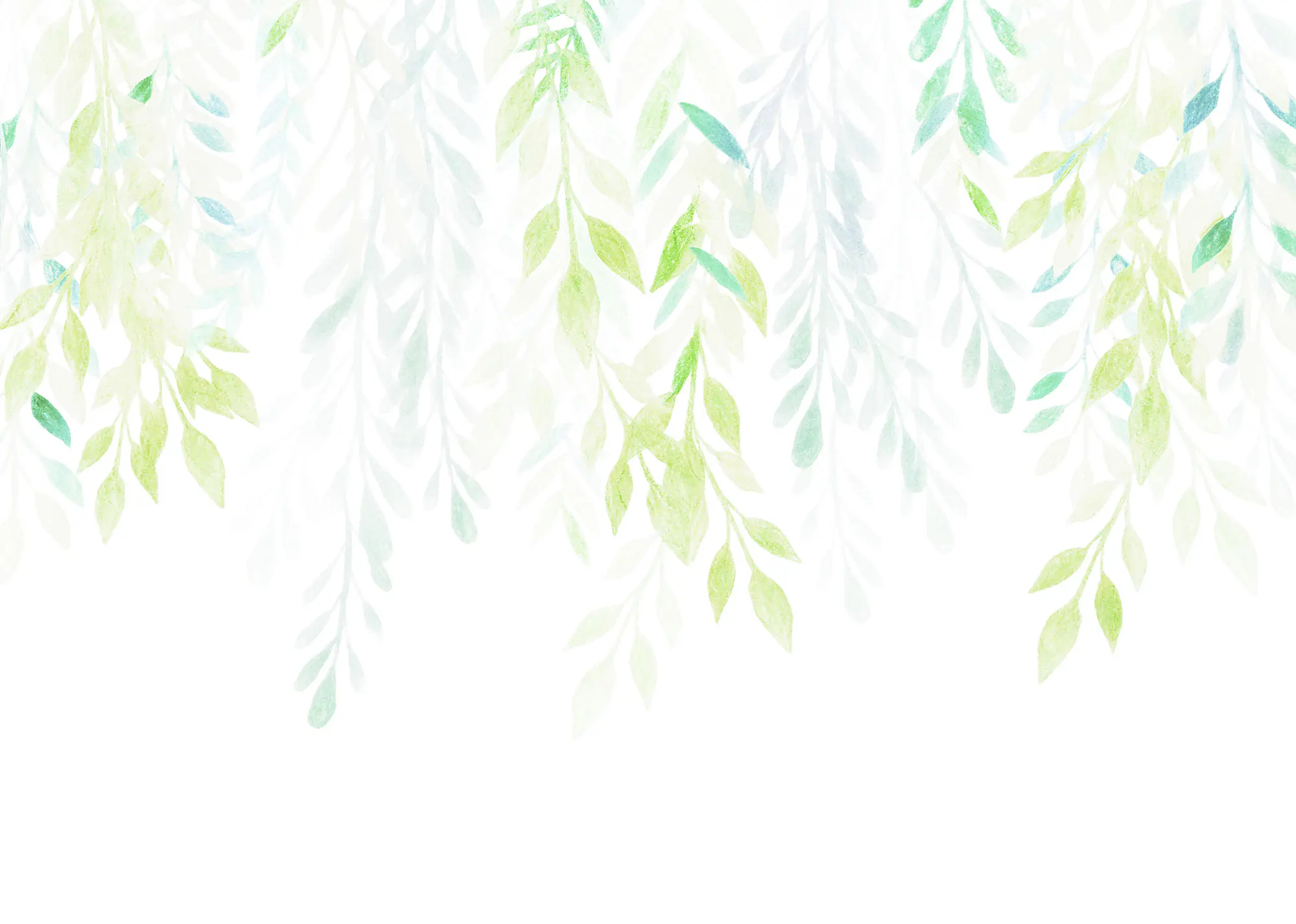 Komar Vlies Fototapete Summer Leaves 350 x 250 cm 