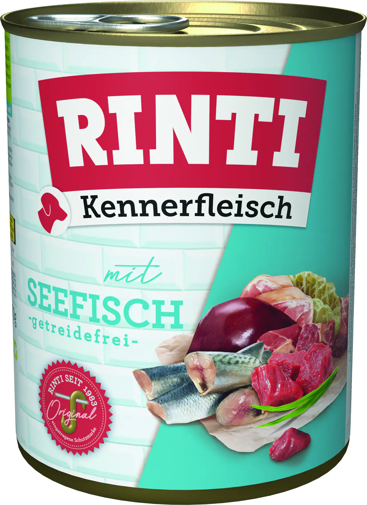 Rinti Kennerfleisch Hundenassfutter Adult 800 g Seefisch bei Kartonabnahme Rinti Kennerfleisch Hundenassfutter Adult 800 g Seefisch bei Kartonabnahme