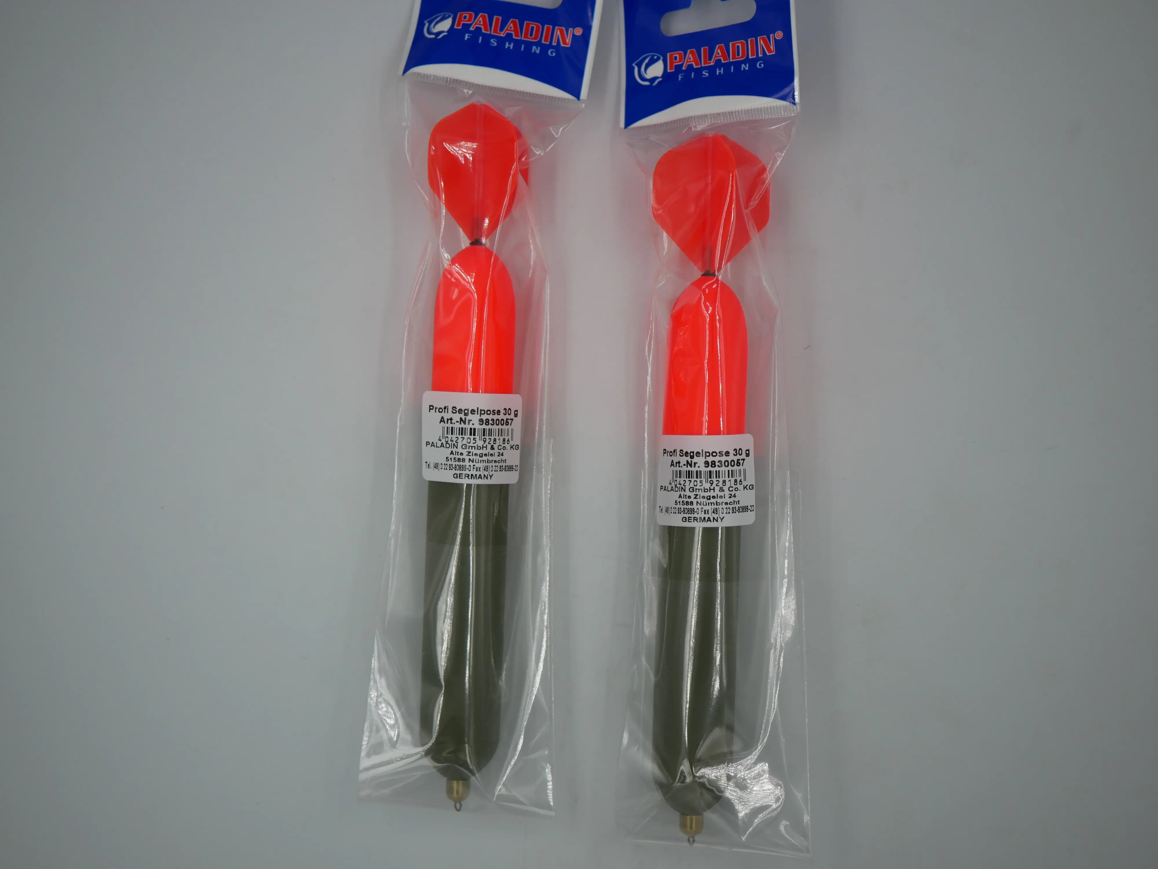 Paladin Profi Segelpose 30 g Hecht Tragkraft 30 g/Länge 20,5 cm