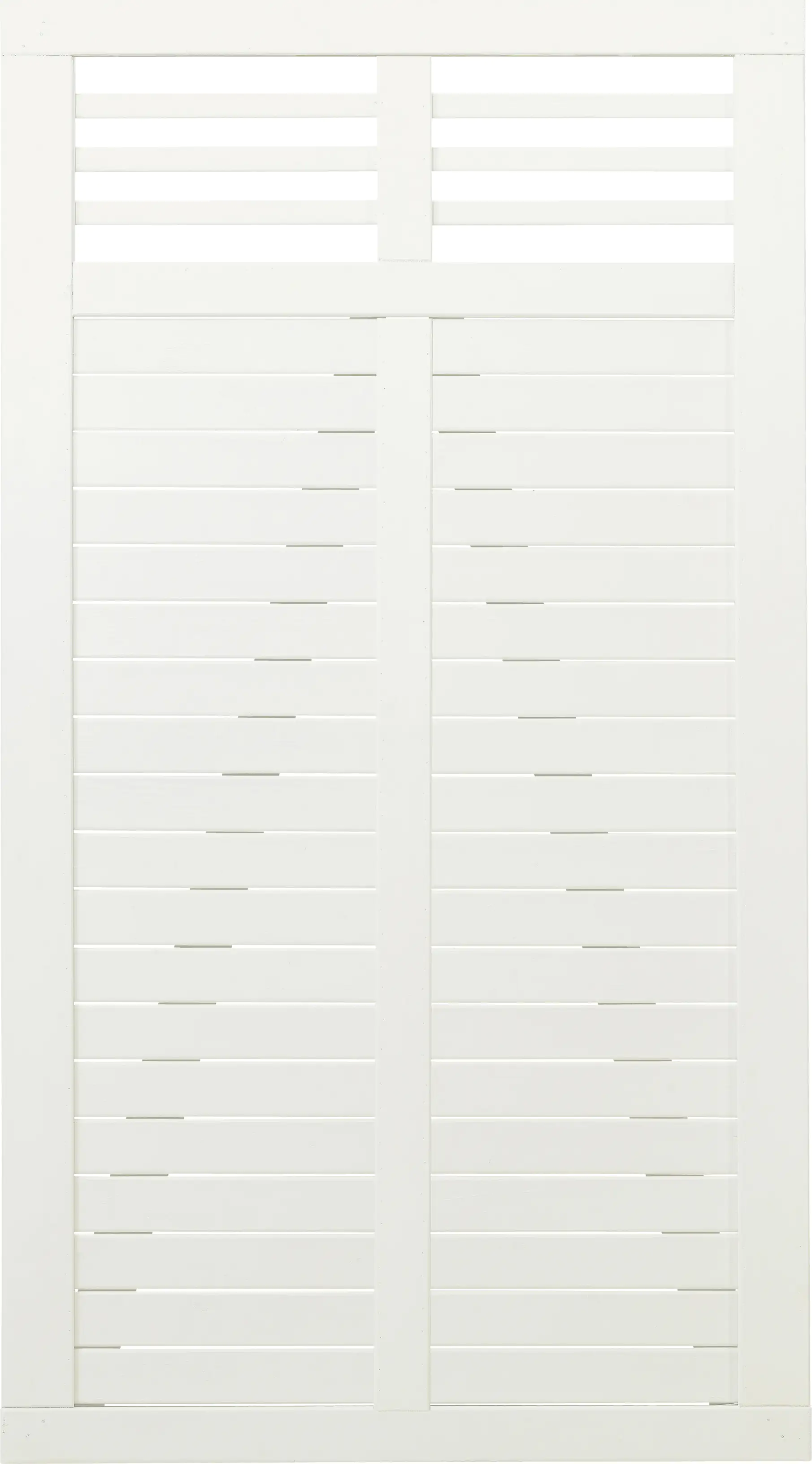Plus Tor Decora 100 x 180 cm RAL 9010  Weiß Plus Tor Decora 100 x 180 cm RAL 9010  Weiß