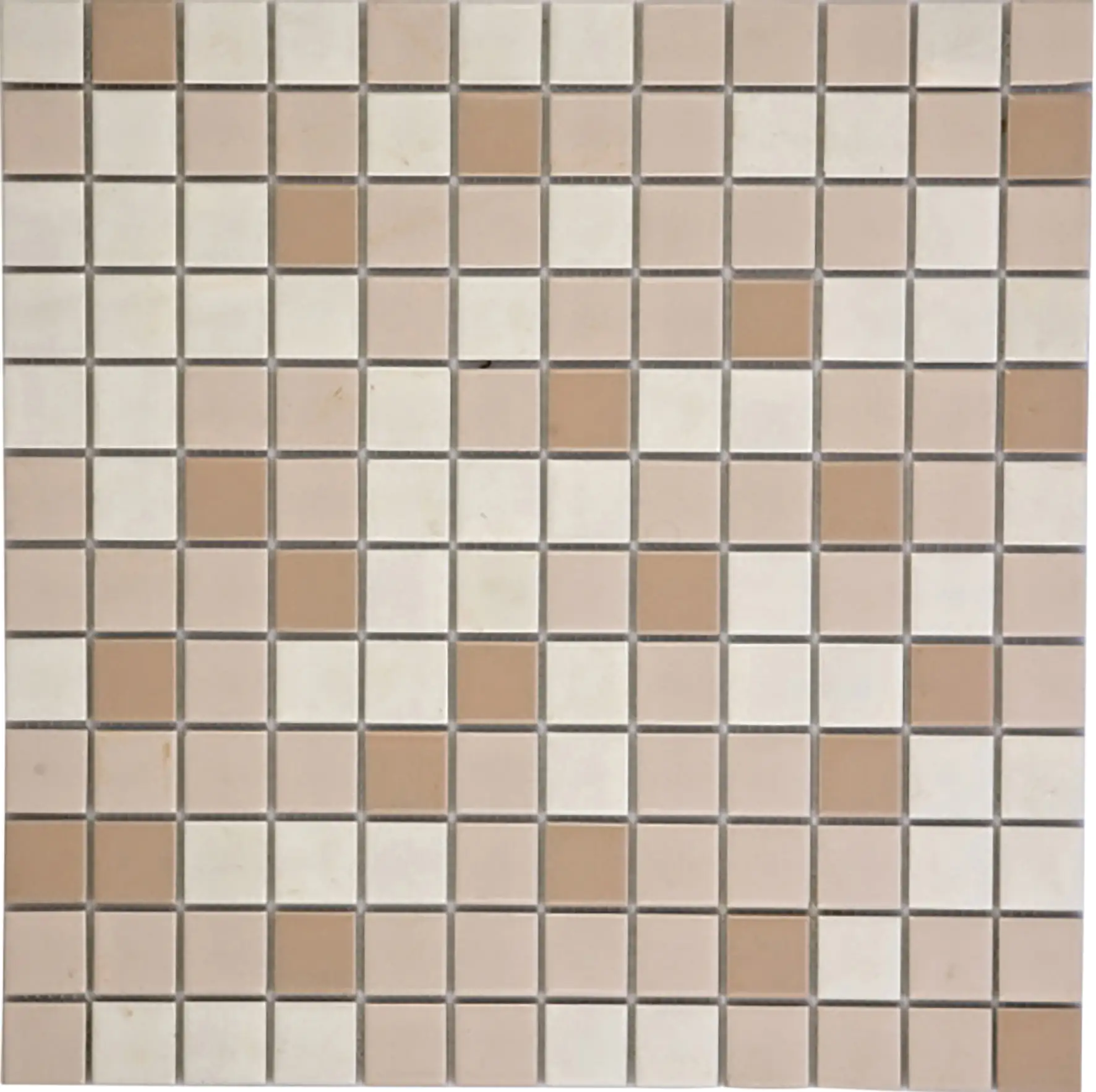 Mosaikfliese Mini 30 x 30 cm beige Steinmaß: ca. 2,5 x 2,5 cm Mosaikfliese Mini 30 x 30 cm beige Steinmaß: ca. 2,5 x 2,5 cm