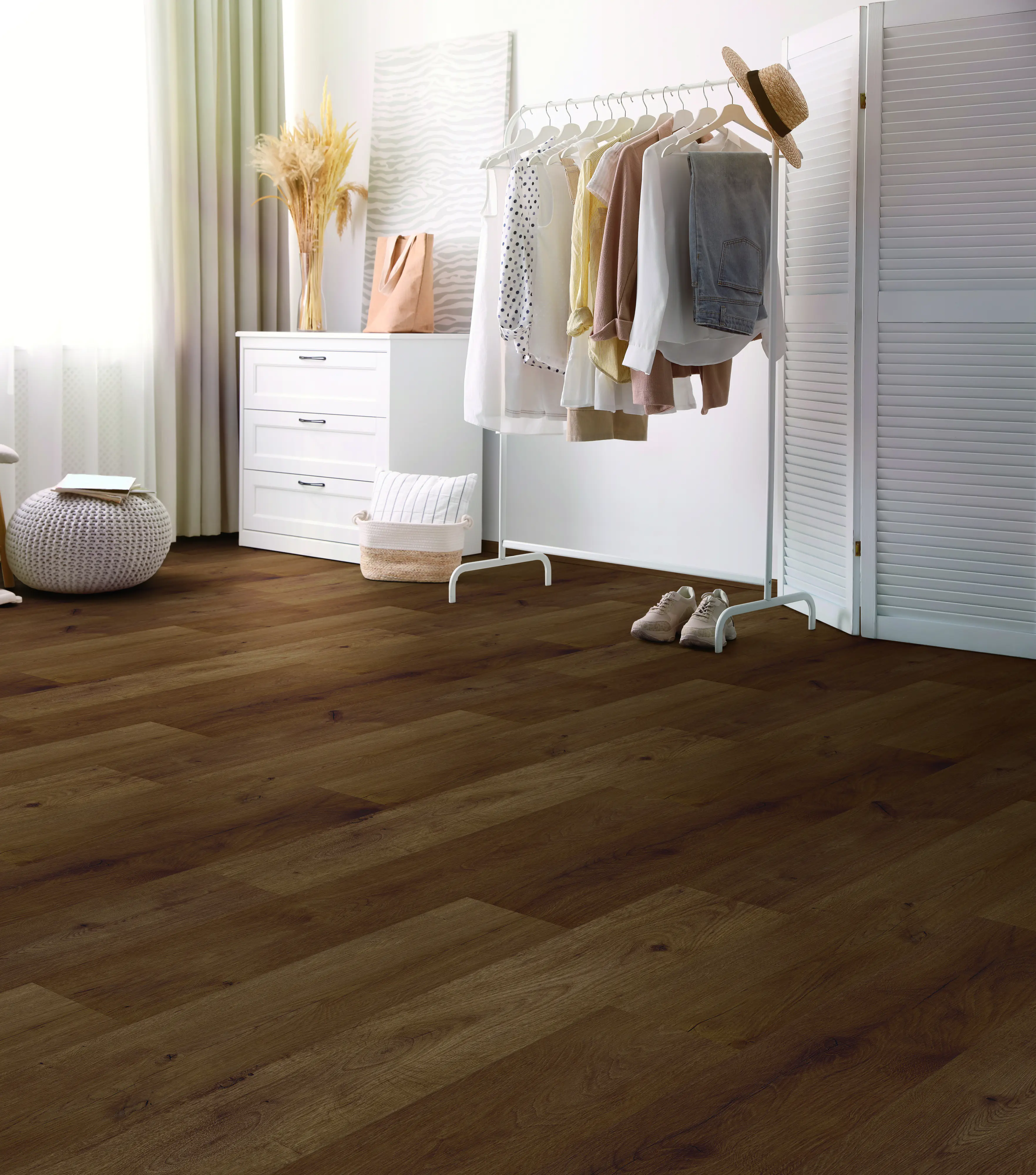 Kronoflooring Vinylboden mit Trittschalldämmung Almond Lynchburg Oak