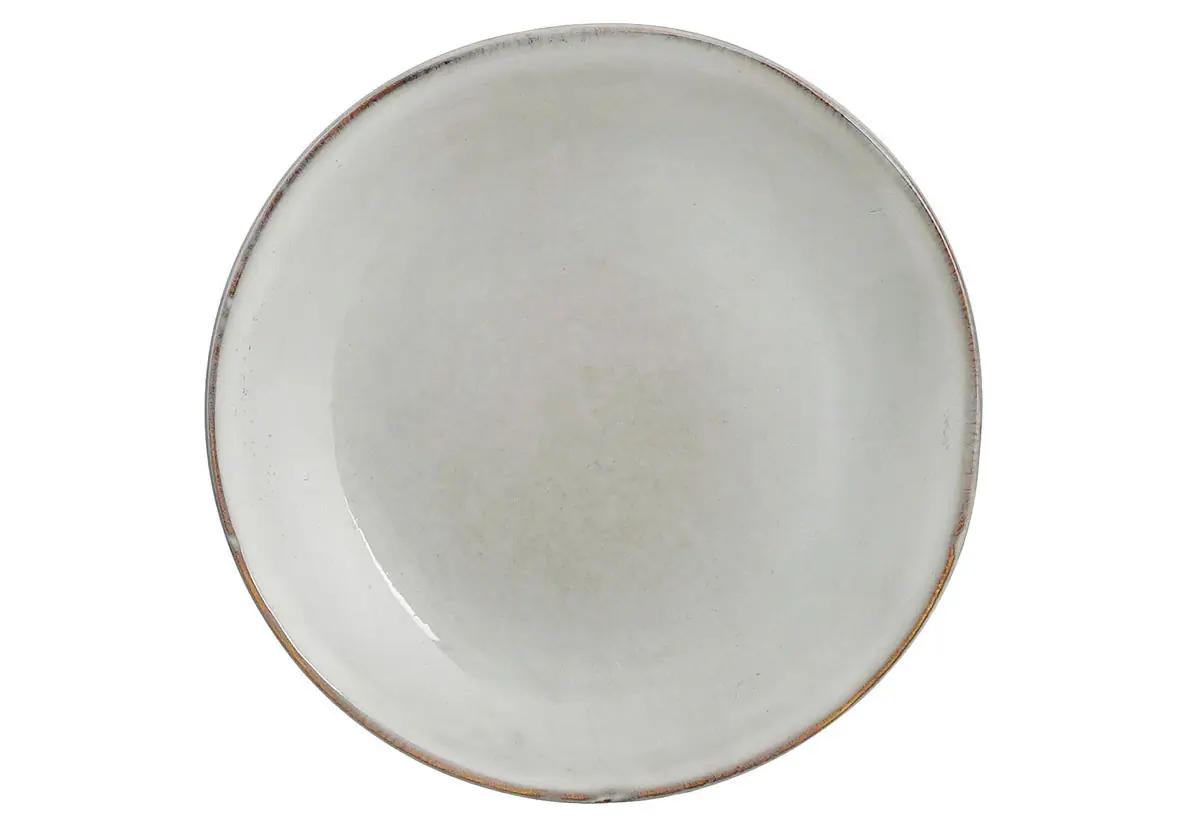 Mica Teller Tabo grau, Ø 14 cm x 2 cm