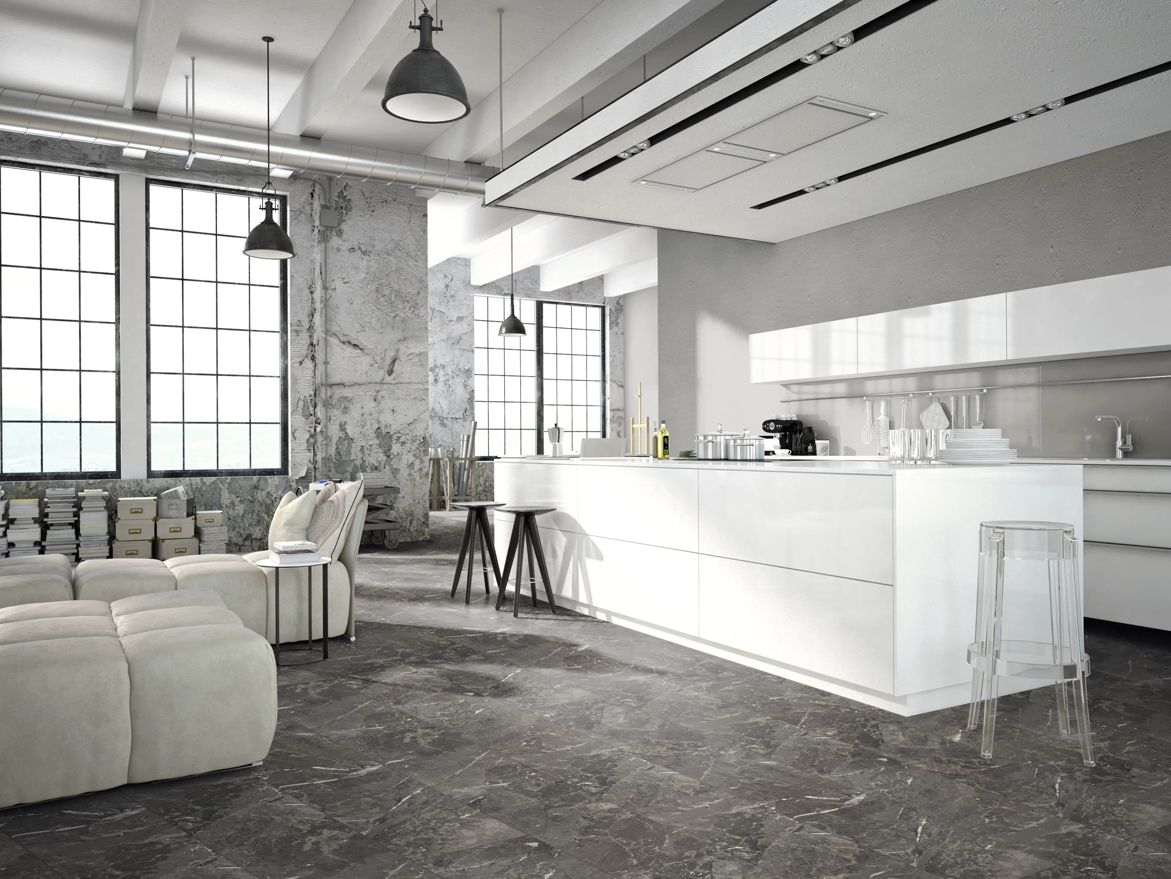 Classen Visiogrande Laminatfliese Megaloc Aquaprotect 60,4 x 28 cm Granit schwarz Classen Visiogrande Laminatfliese Megaloc Aquaprotect 60,4 x 28 cm Granit schwarz