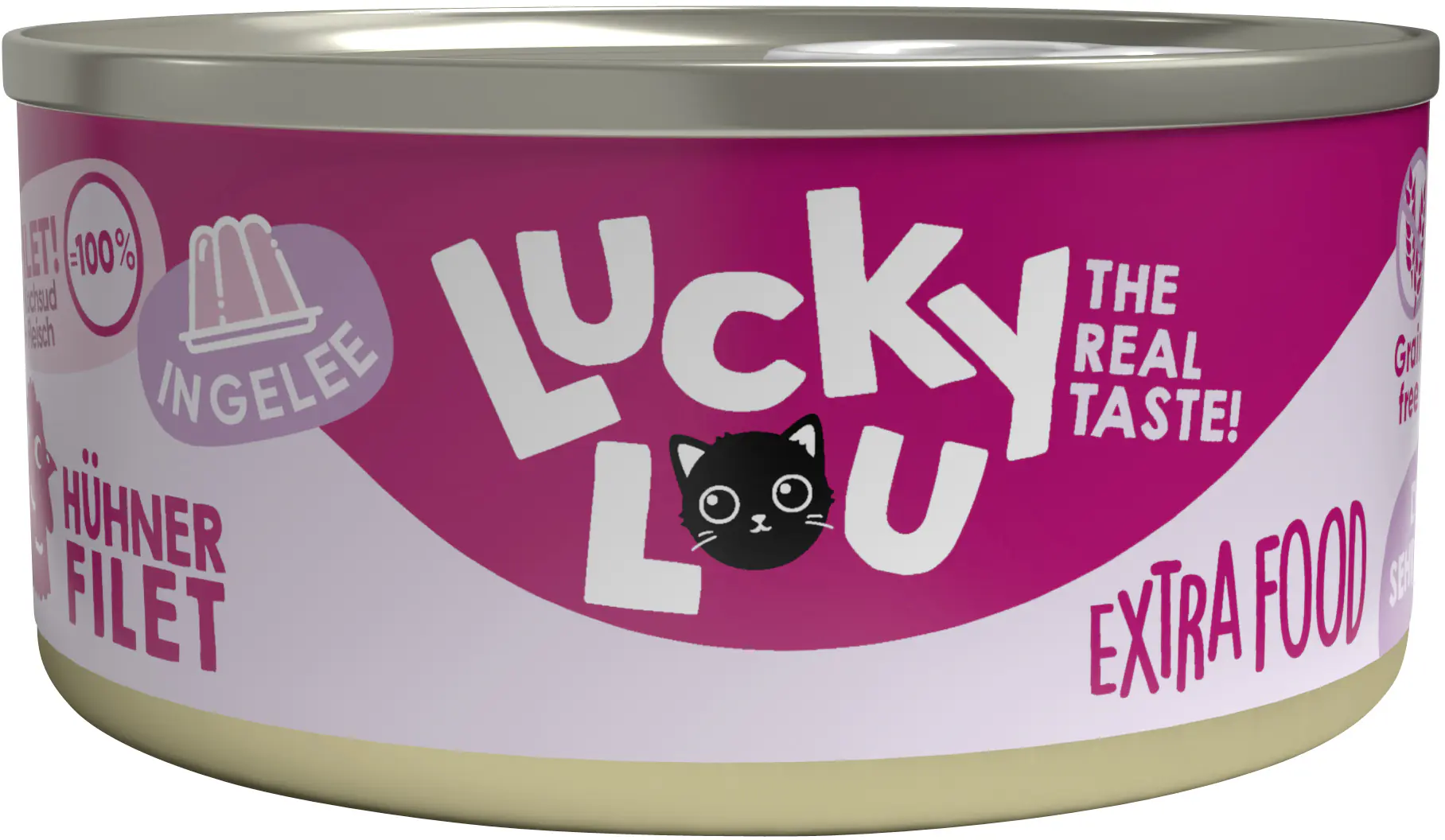 Lucky Lou Extrafood Hühnerfilet in Jelly 70g