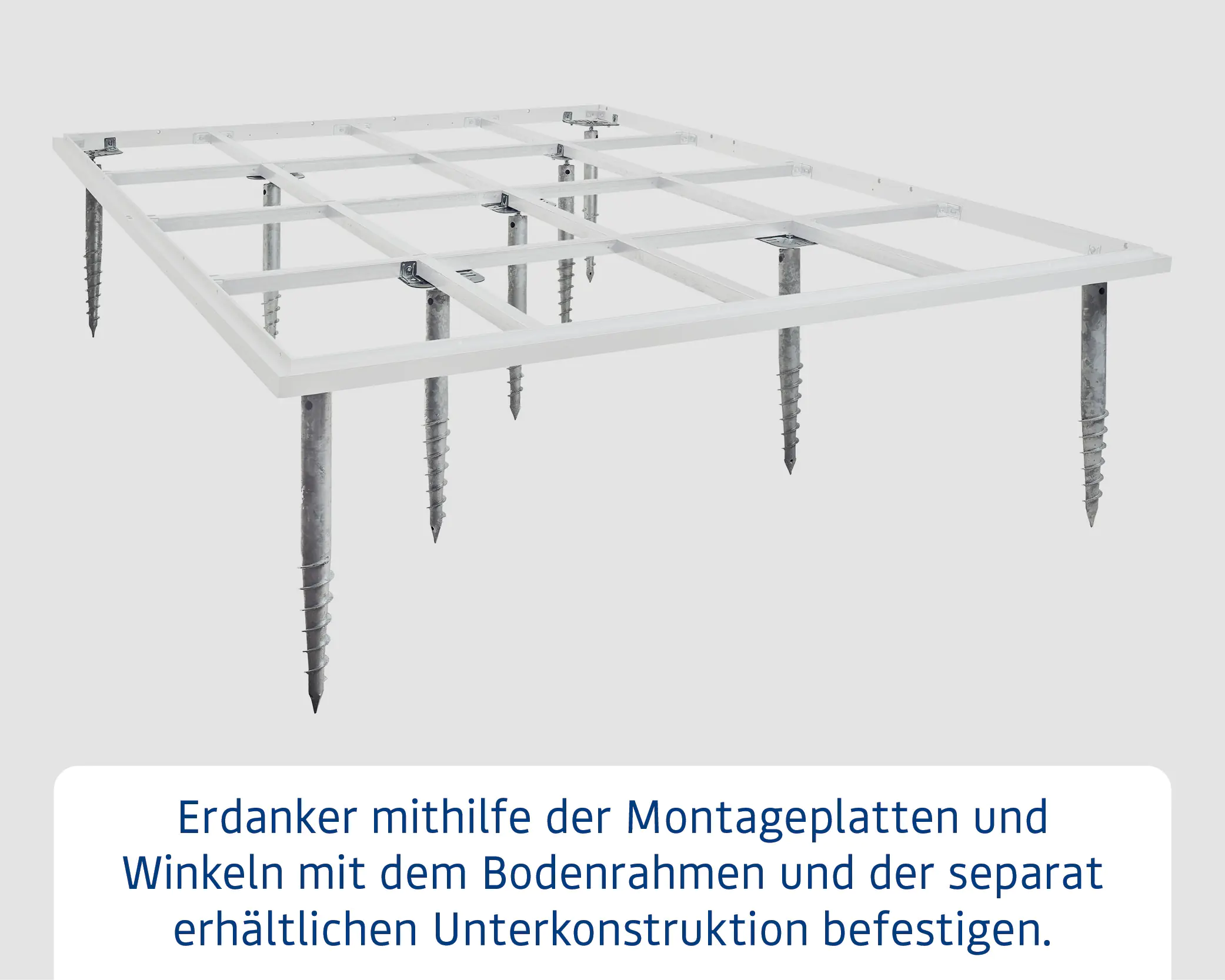 EcoStar Schraubfundament Set Typ 3 EcoStar Schraubfundament Set Typ 3