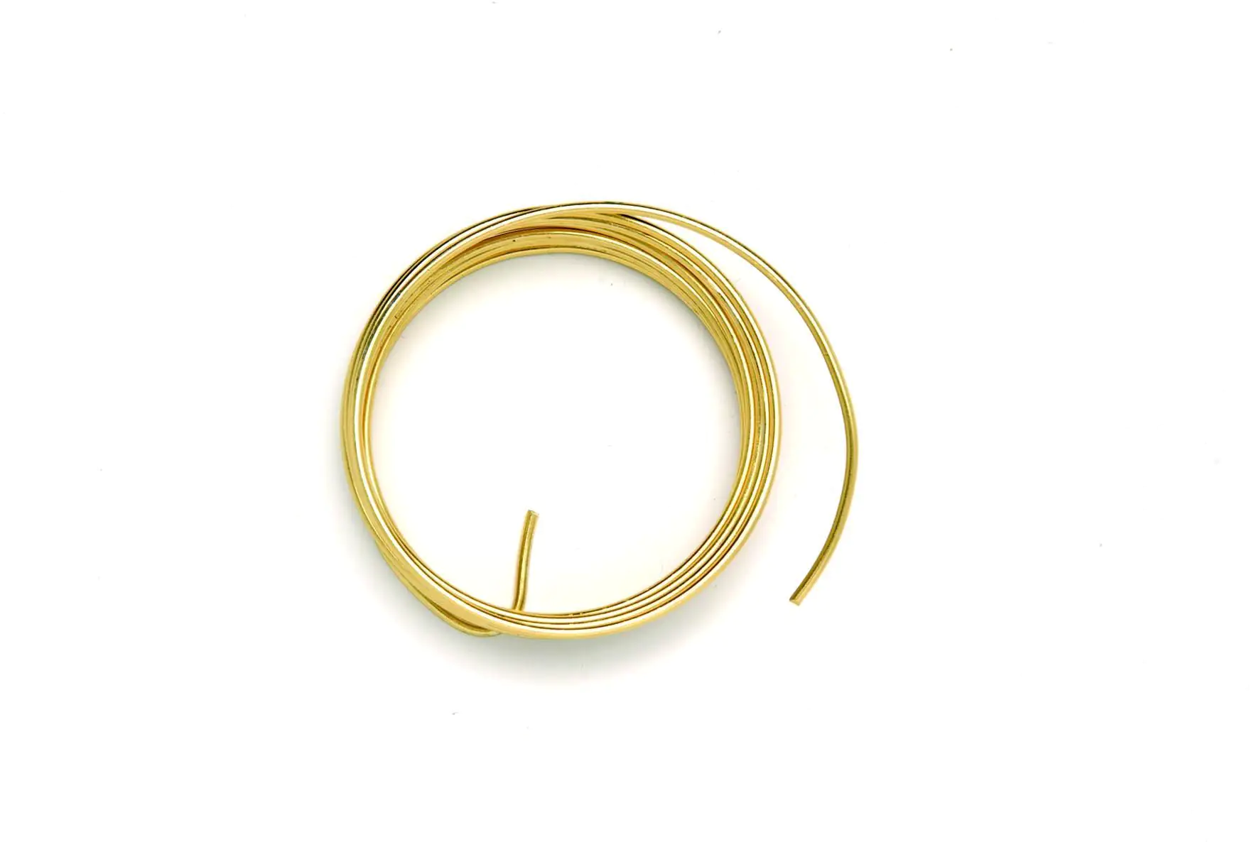 Glorex Deko Aludraht goldfarben 2 mm, 2 m