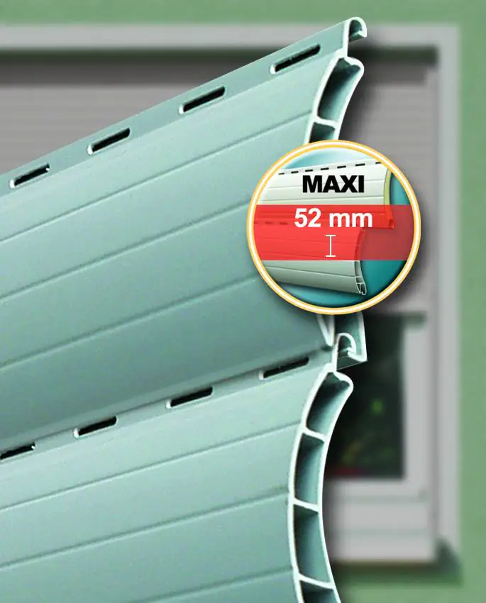 Schellenberg Rollladenprofil Maxi 210 cm weiß