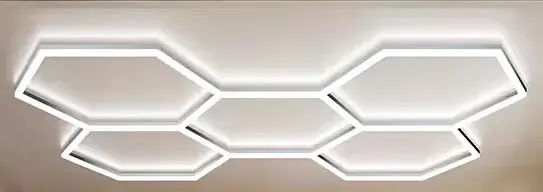 LED Deckenleuchte Premium Line Aero 247 x 171 cm kaltweiß dimmbar LED Deckenleuchte Premium Line Aero 247 x 171 cm kaltweiß dimmbar