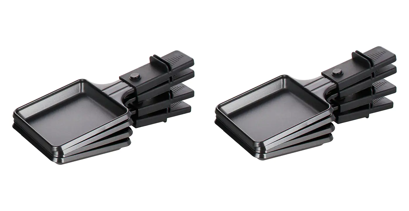 Emerio Raclette mit Fondue RG-124930 mit 8 Pfännchen