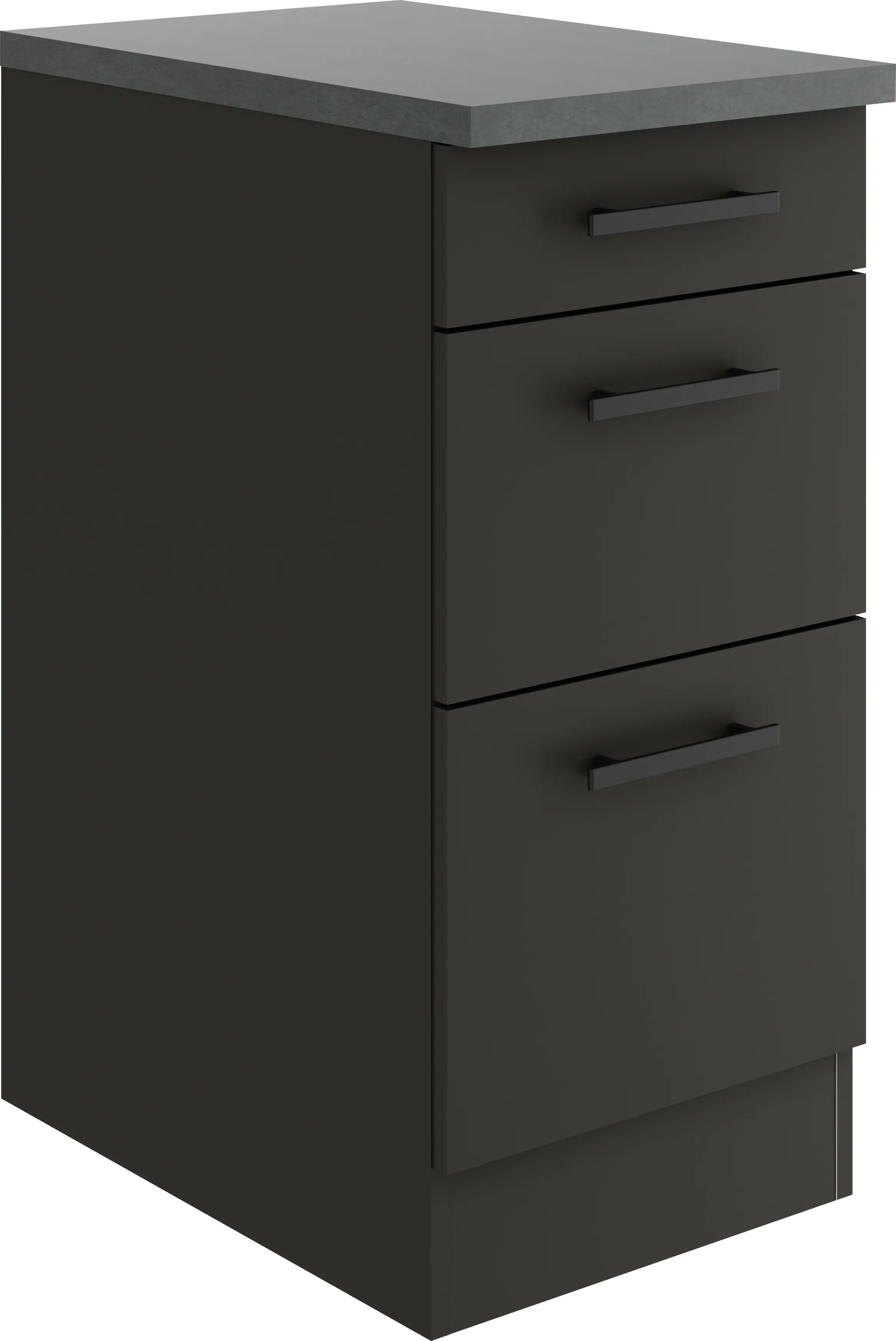 Optifit Unterschrank Madrid 420 anthrazit matt 40 cm