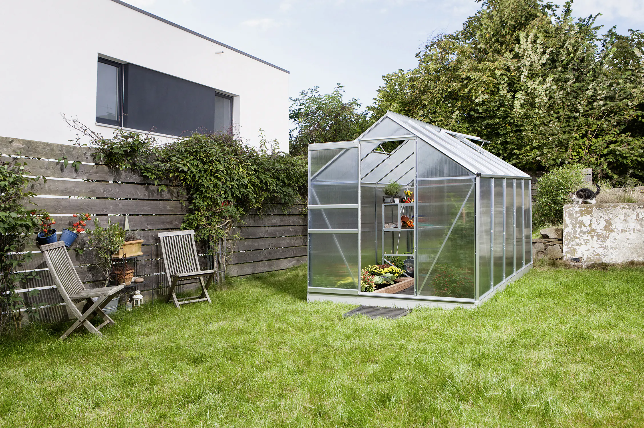 Vitavia Gewächshaus Venus 6200 192 x 317 cm 4 mm Hohlkammerplatten