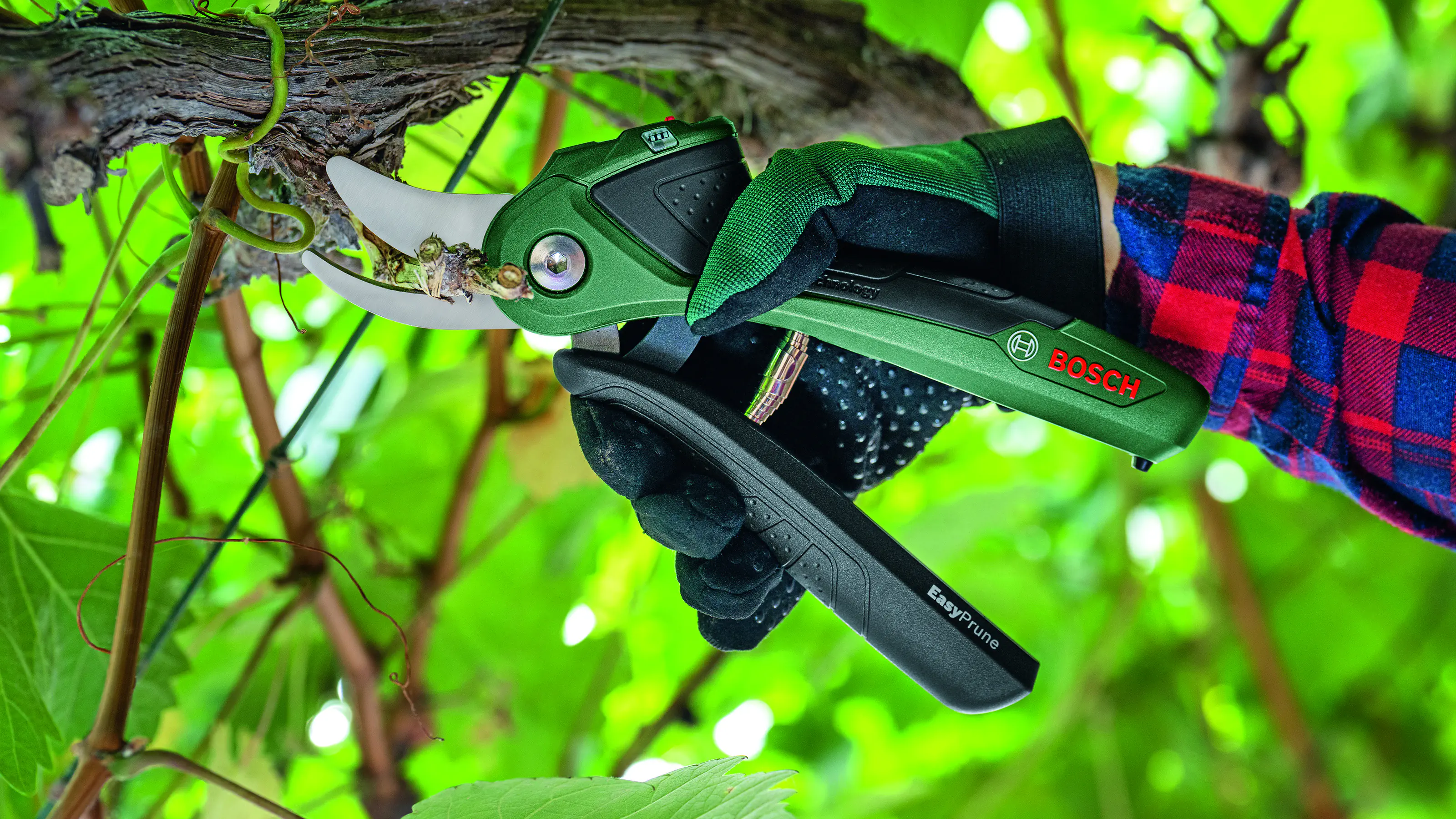 Bosch Akku-Gartenschere EasyPrune inkl. Ladekabel