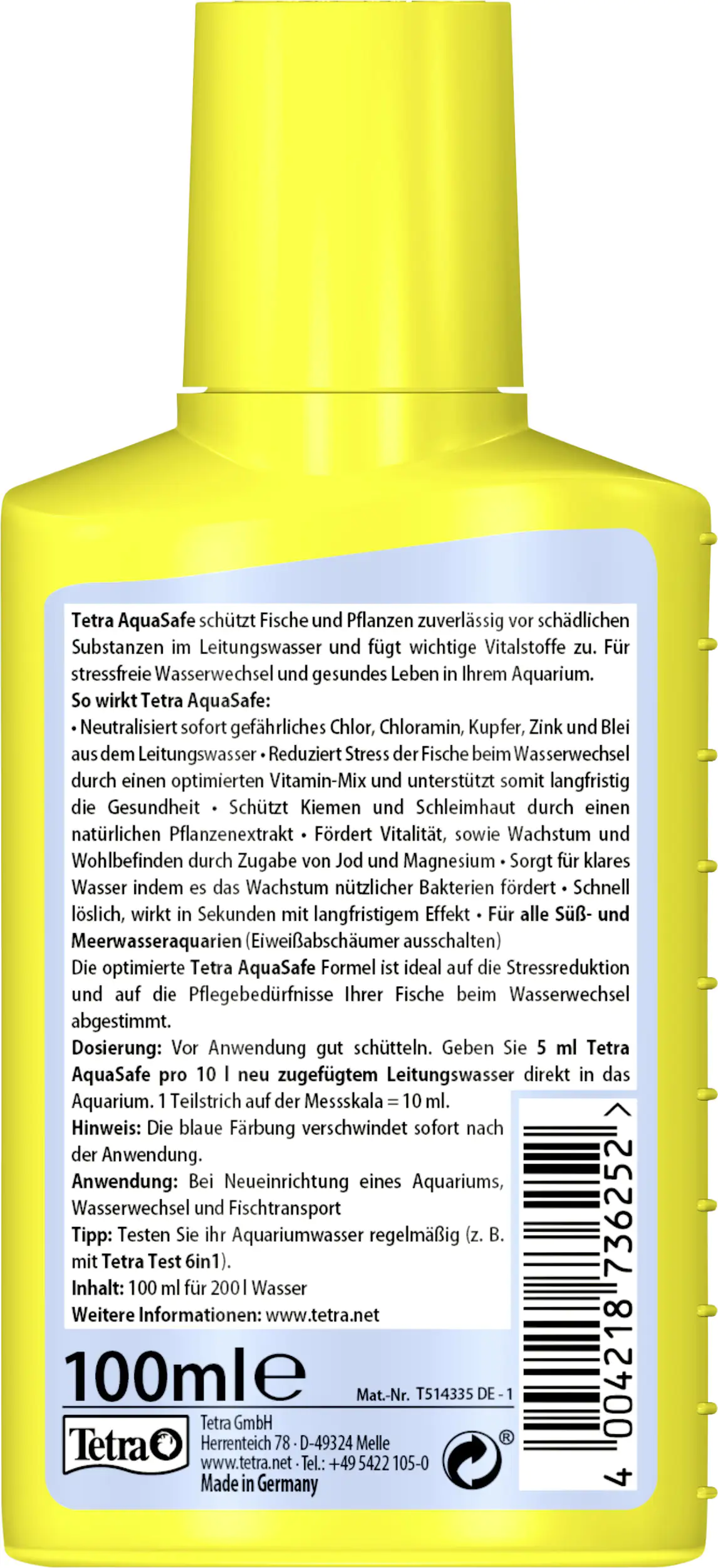 Tetra AquaSafe 100 ml