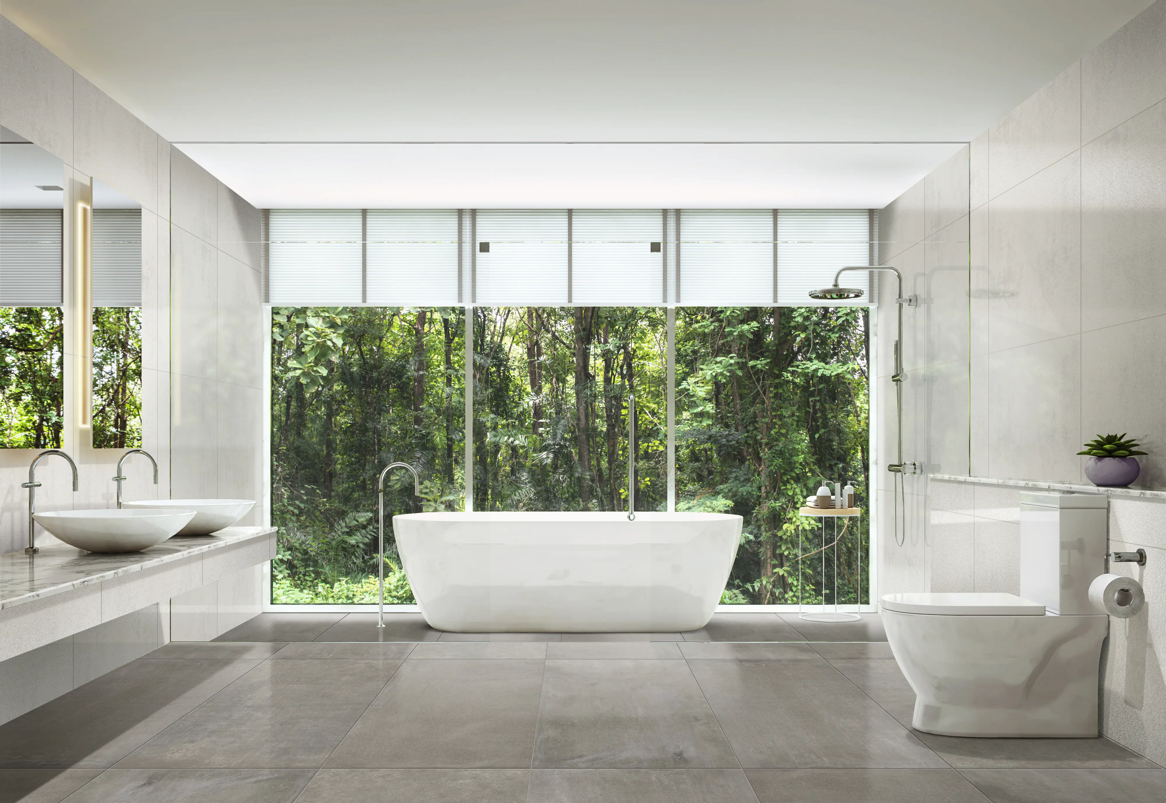 Bodenfliese Feinsteinzeug Infinity Fog 60 x 120,2 cm taupe