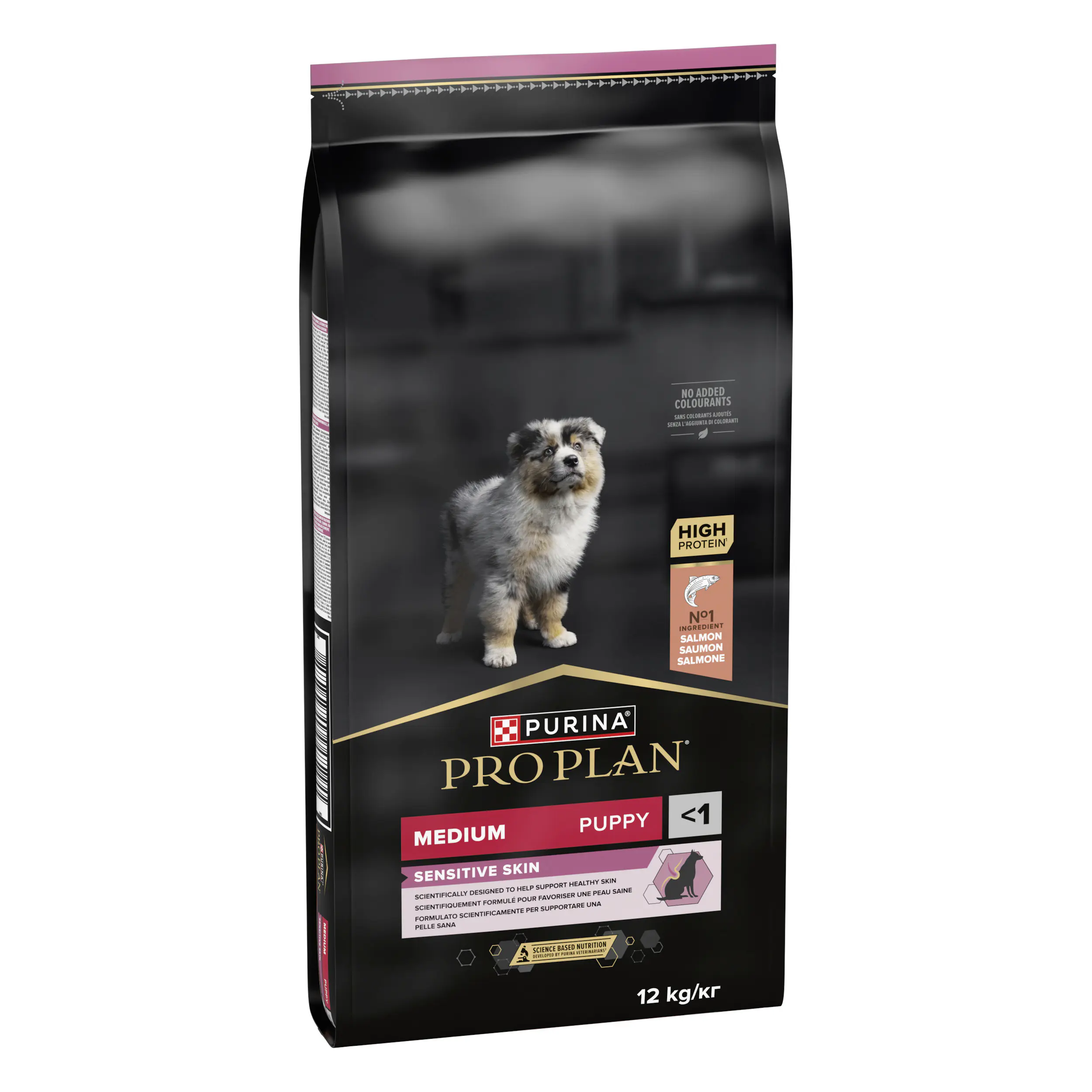 Purina Pro Hundetrockenfutter Junior Medium 12 kg Lachs & Reis