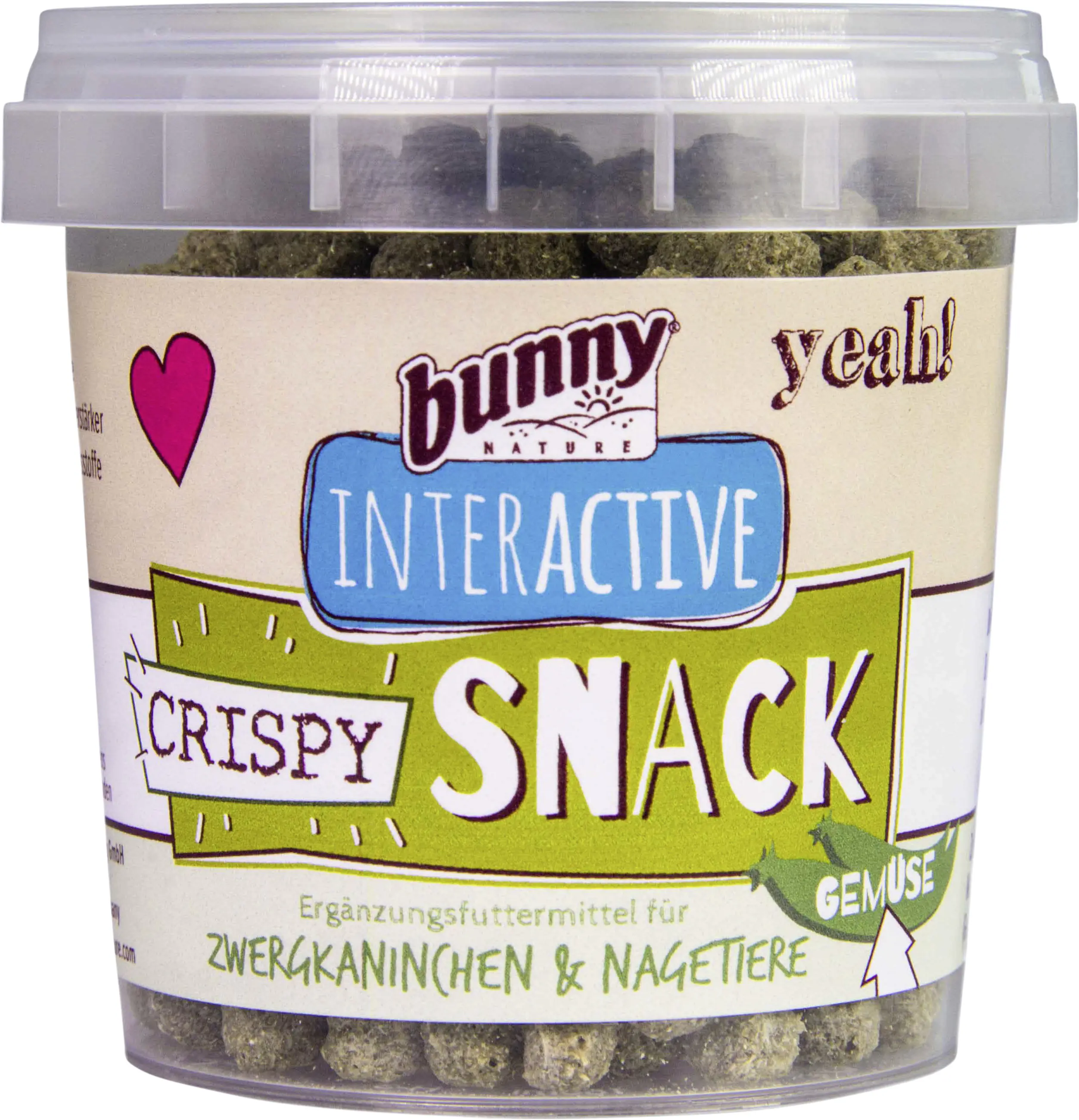 bunny Crispy Snack Gemüse 30g für Zwergkaninchen&Nagetiere