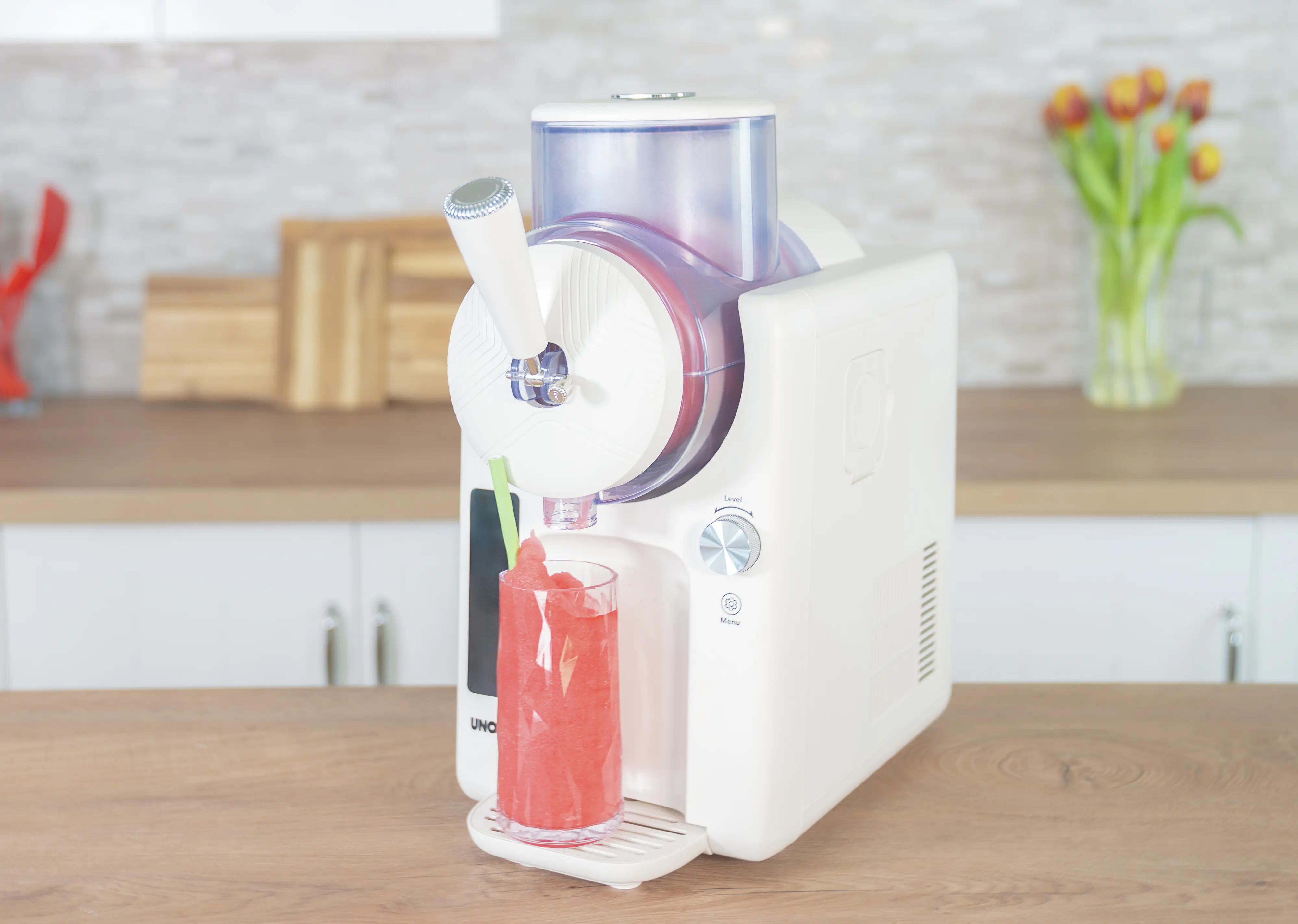 Unold 2in1-Slush und Softeismaschine Sofie 48950 inkl. Kühlaggregat 2 l