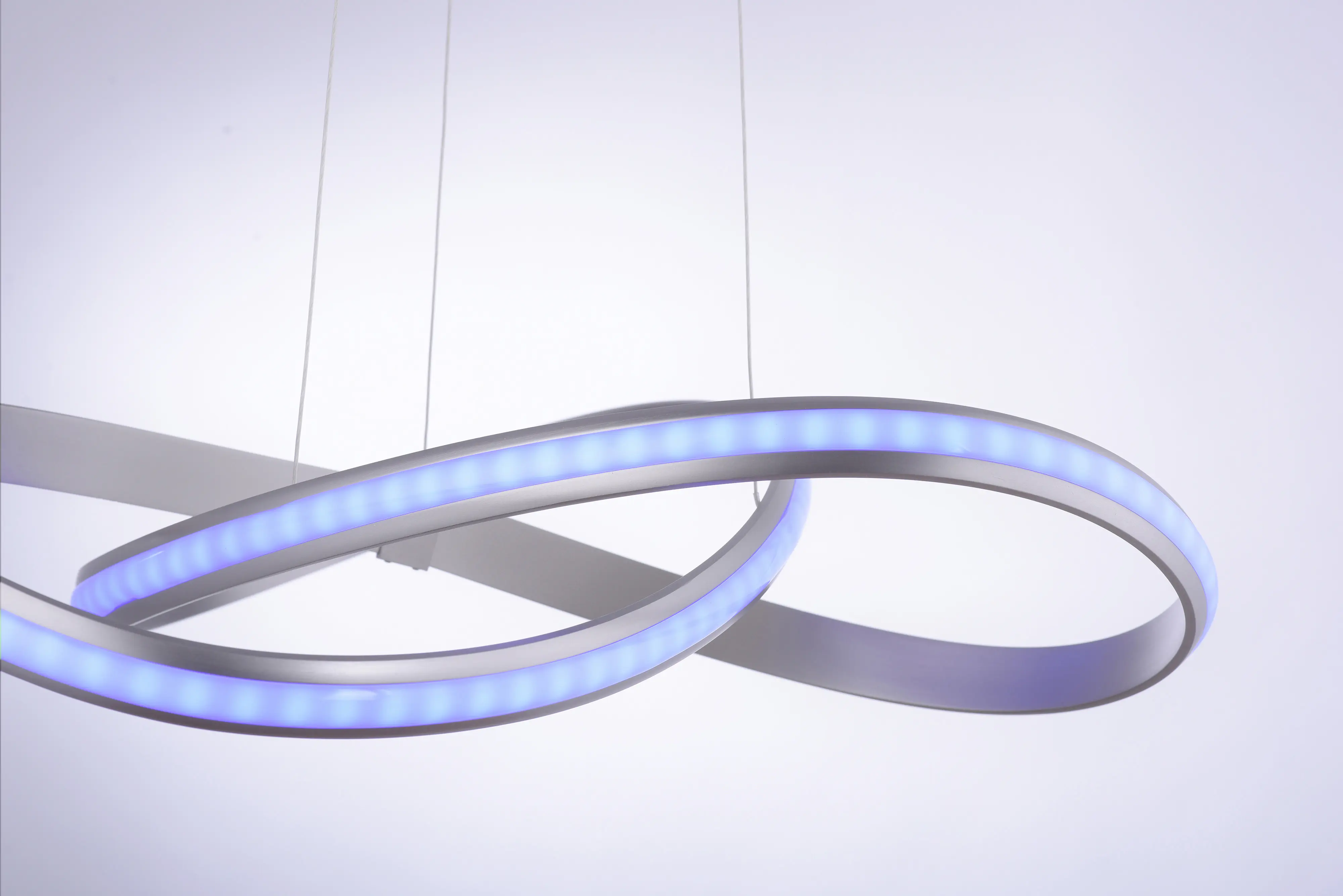 JustLight Lola Smart LED Pendelleuchte Melinda 57 cm RGBW Smart