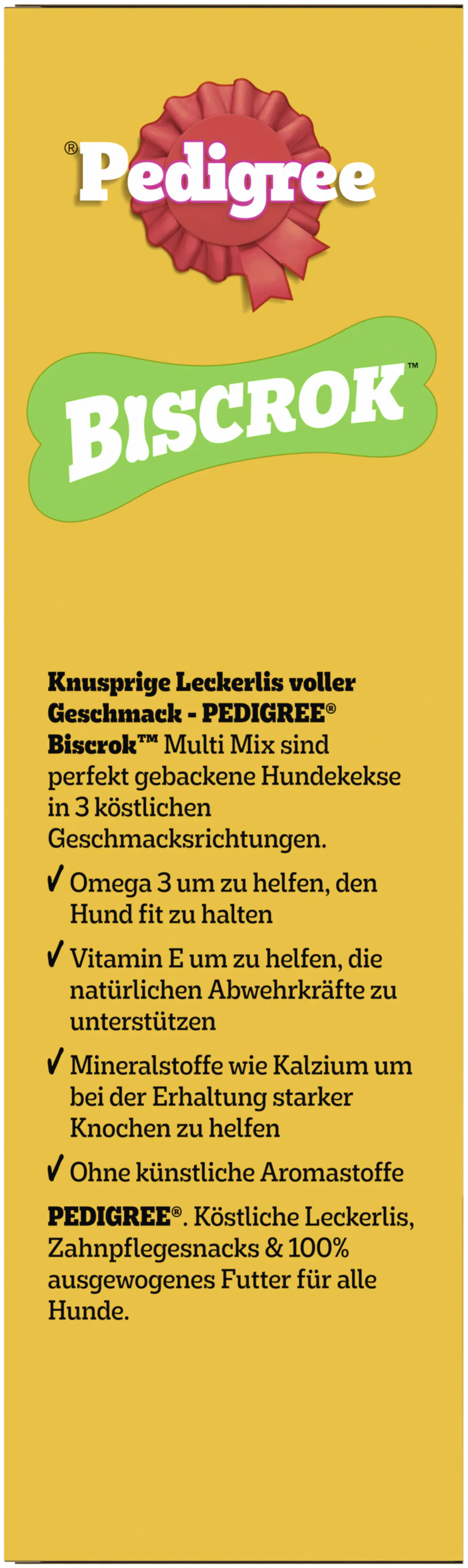 Pedigree Hundesnacks Biscrok 500 g