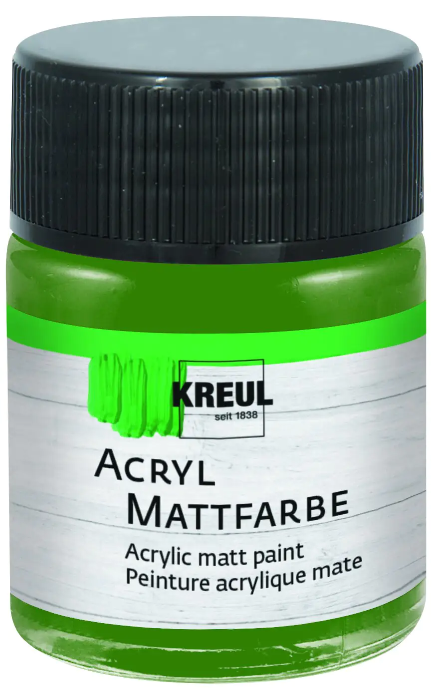 Kreul Acryl Mattfarbe olivgrün 50 ml