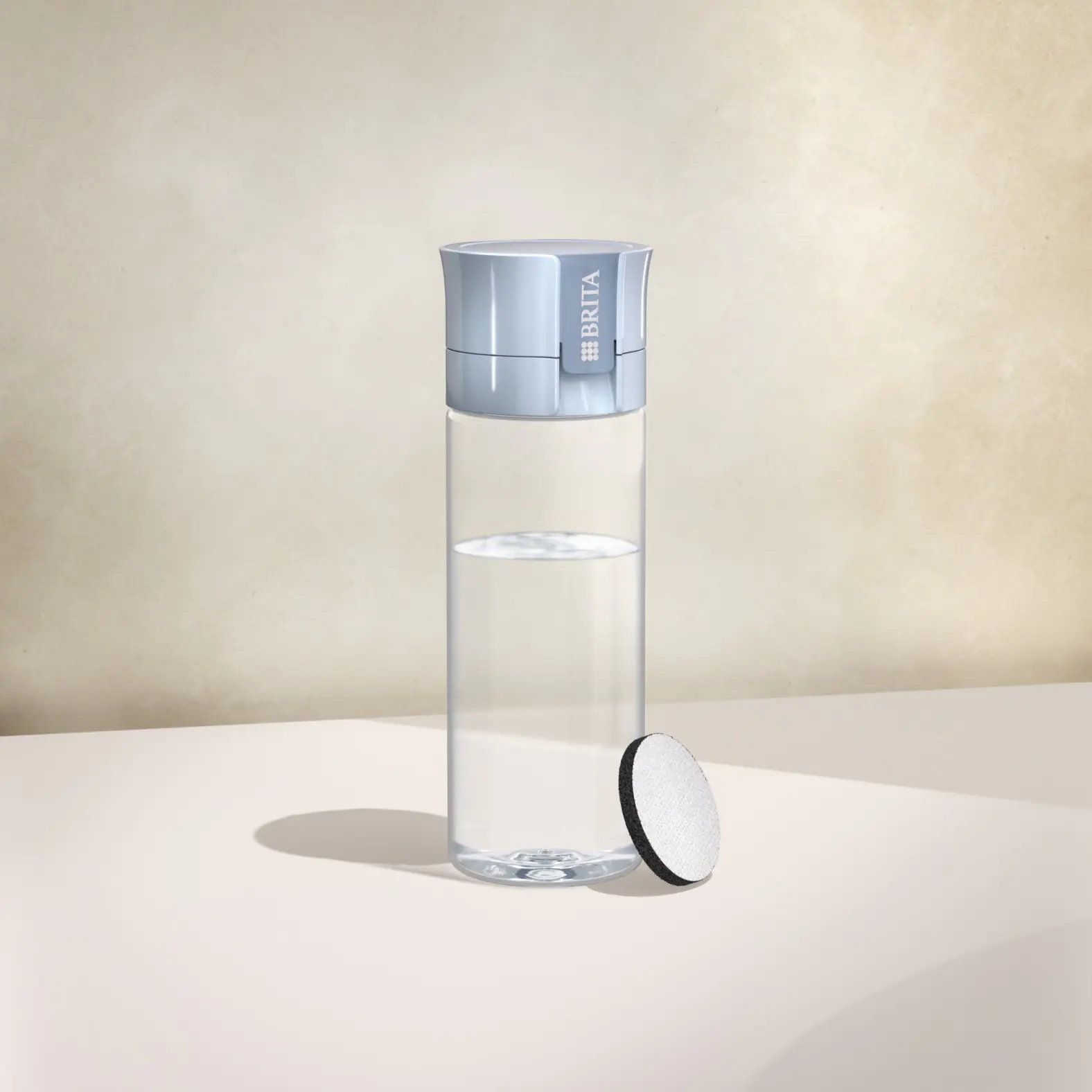 Brita Wasserfilterflasche Model Vital 600 ml hellblau