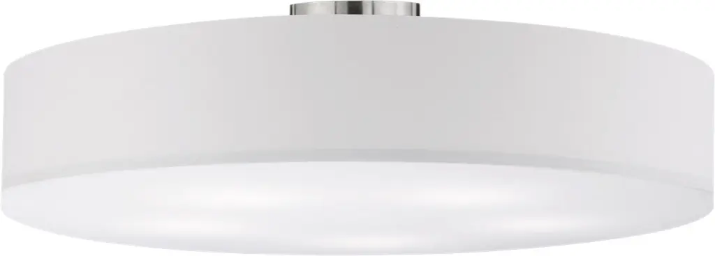 Trio Deckenleuchte Hotel weiß Ø 65cm